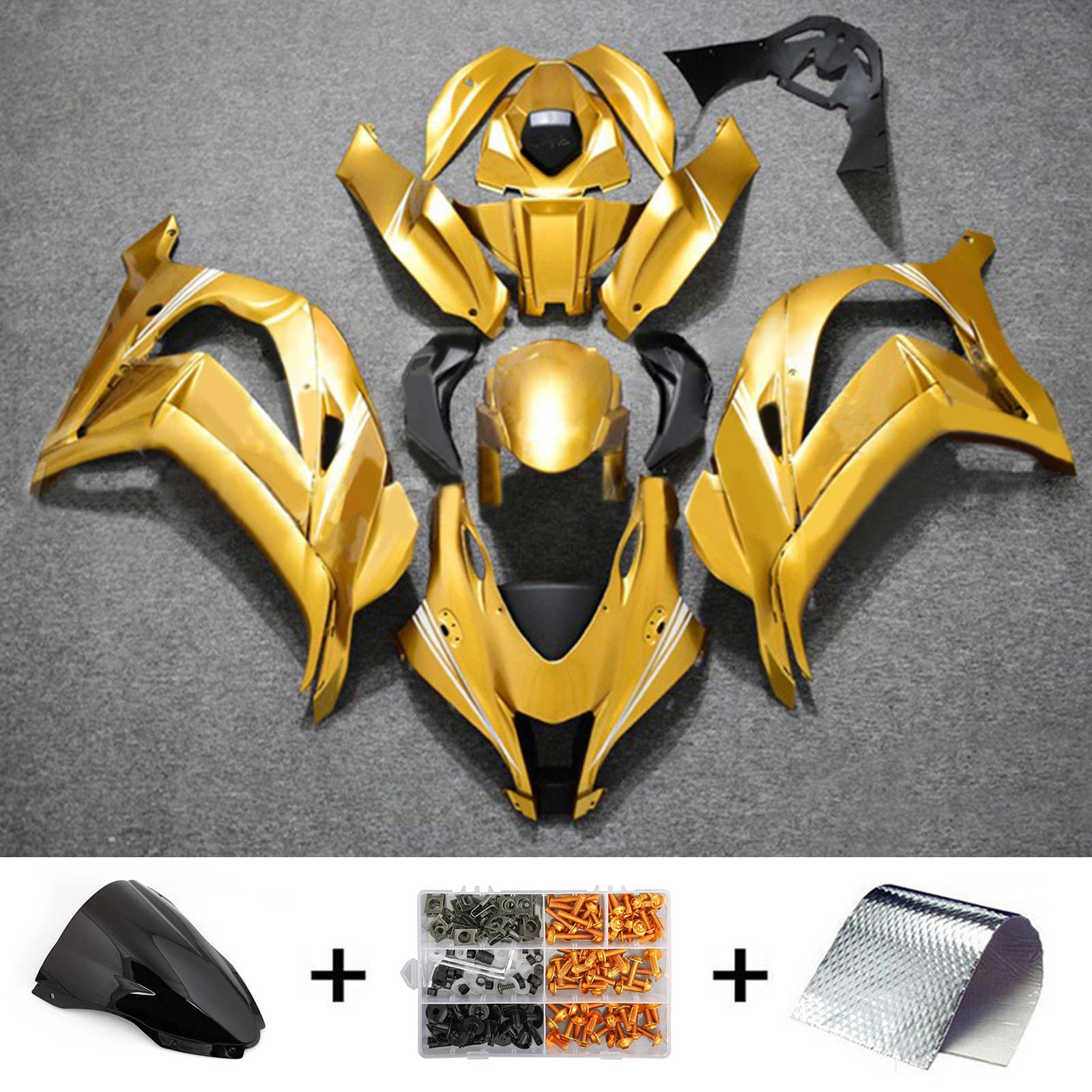 Kawasaki ZX10R 2016-2020 Fairing Kit Bodywork Plastic ABS