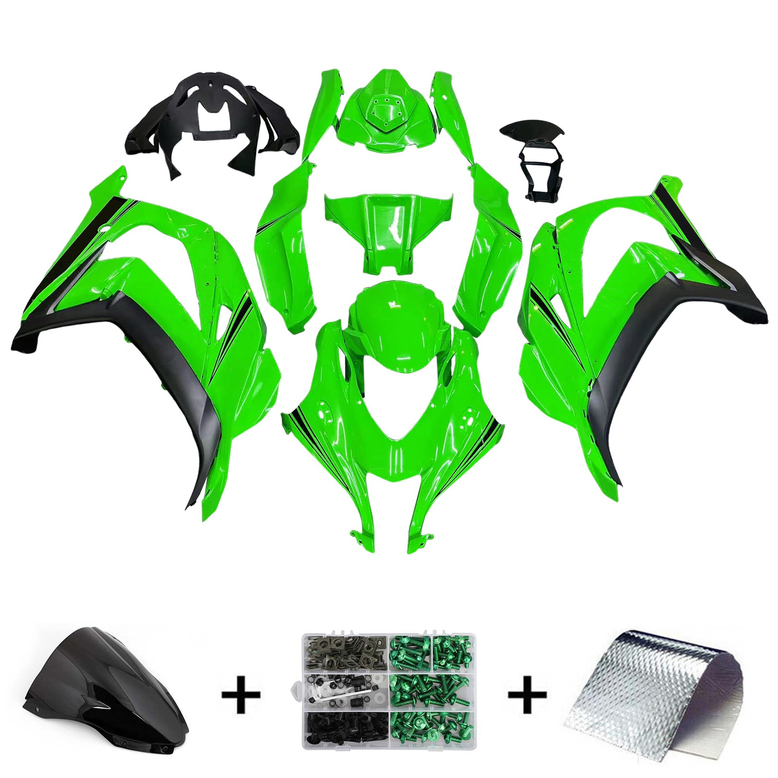 Kawasaki ZX10R 2016-2020 Fairing Kit Bodywork Plastic ABS
