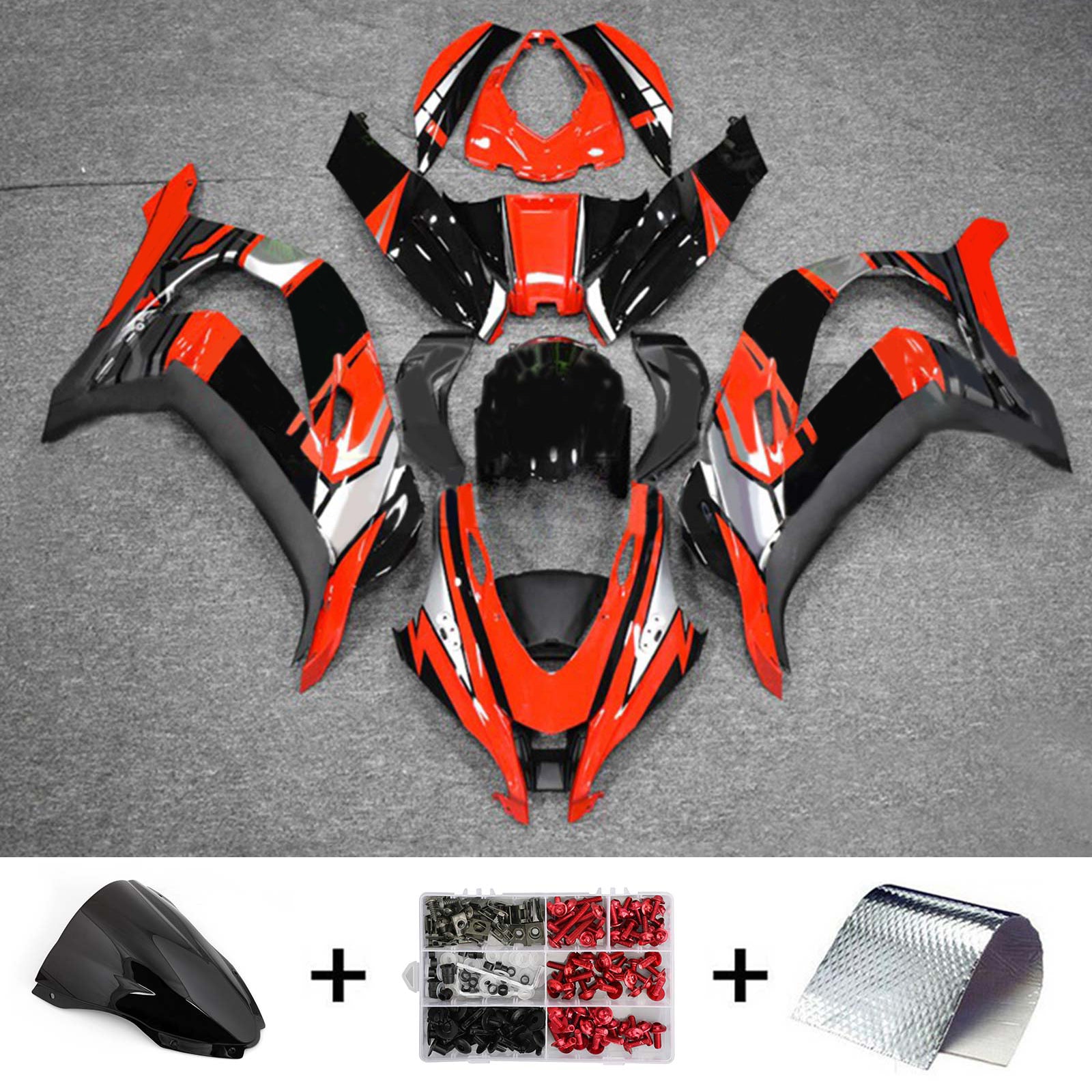 Kawasaki ZX10R 2016-2020 Fairing Kit Bodywork Plastic ABS