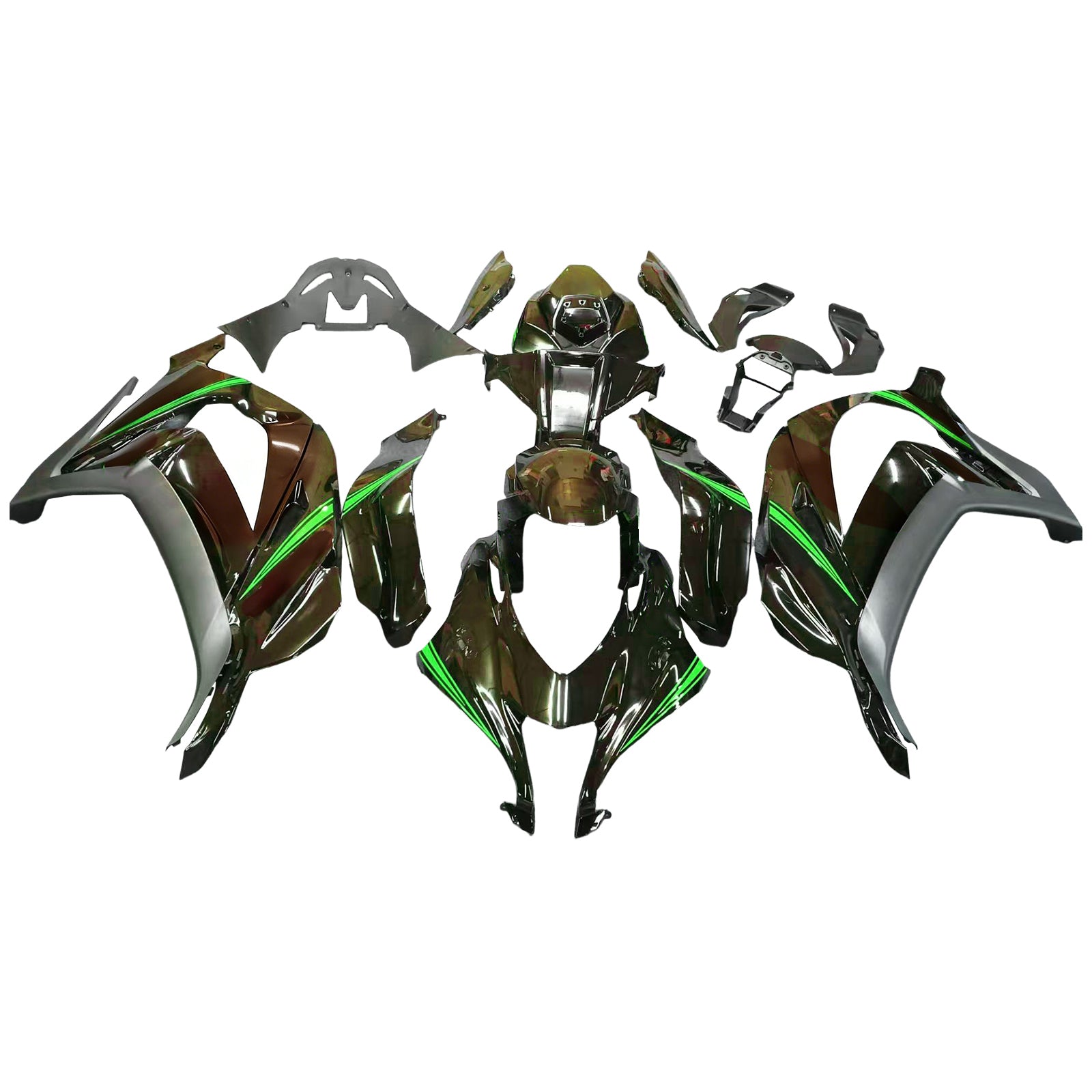 Kawasaki ZX10R 2016-2020 Fairing Kit Bodywork Plastic ABS