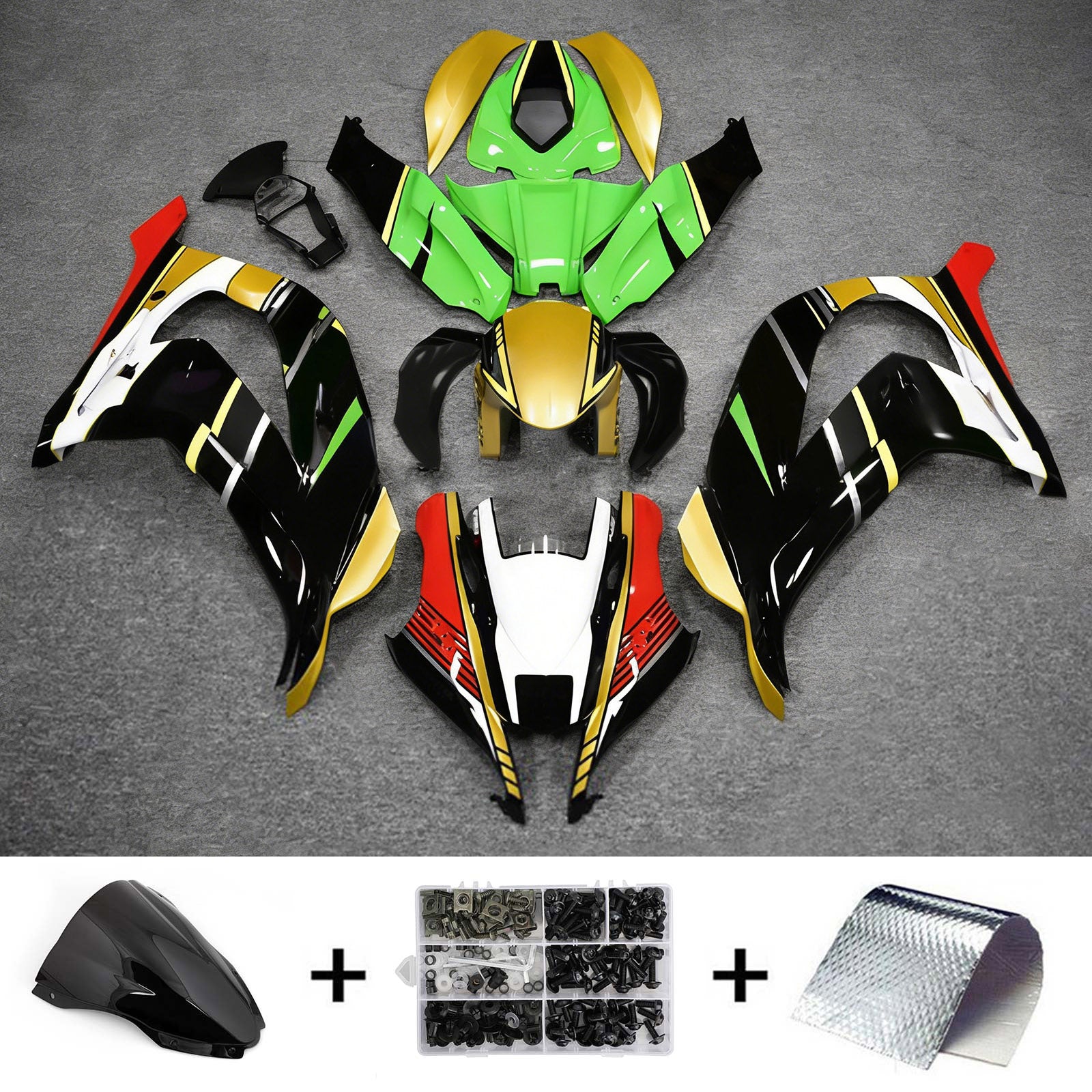 Kawasaki ZX10R 2016-2020 Fairing Kit Bodywork Plastic ABS