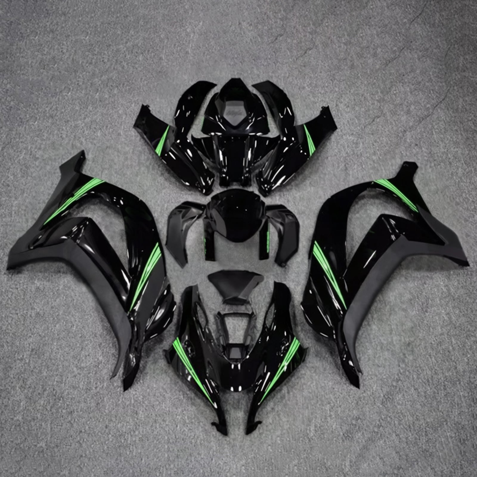 Injection Fairing Kit Bodywork Plastic ABS fit For Kawasaki ZX10R 2016-2020
