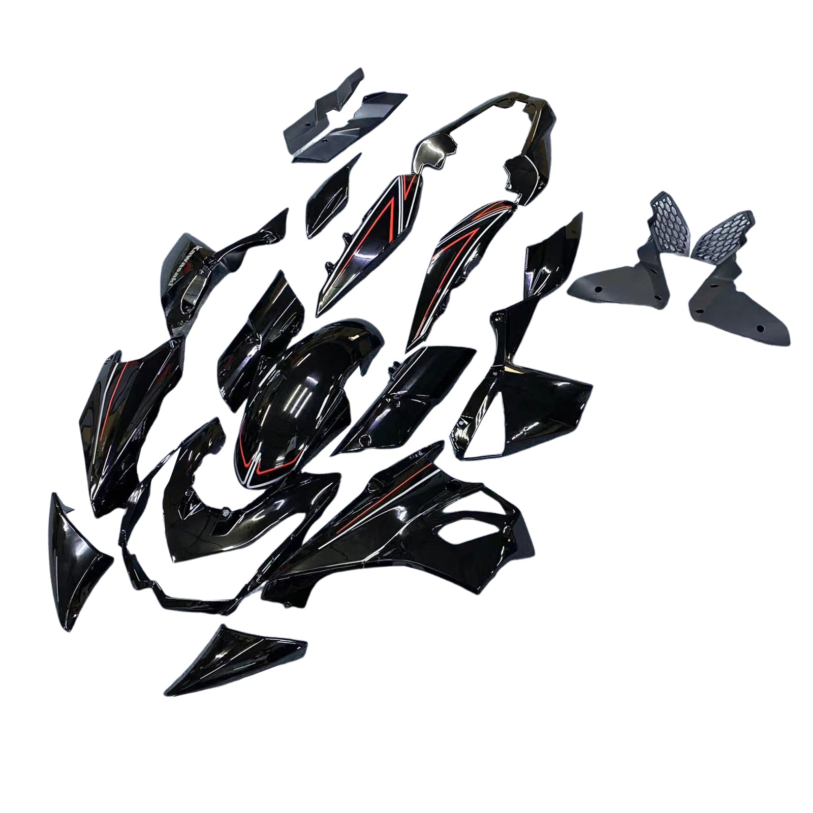 가와사키 Z1000 2010-2013 페어링 키트 차체 플라스틱 ABS