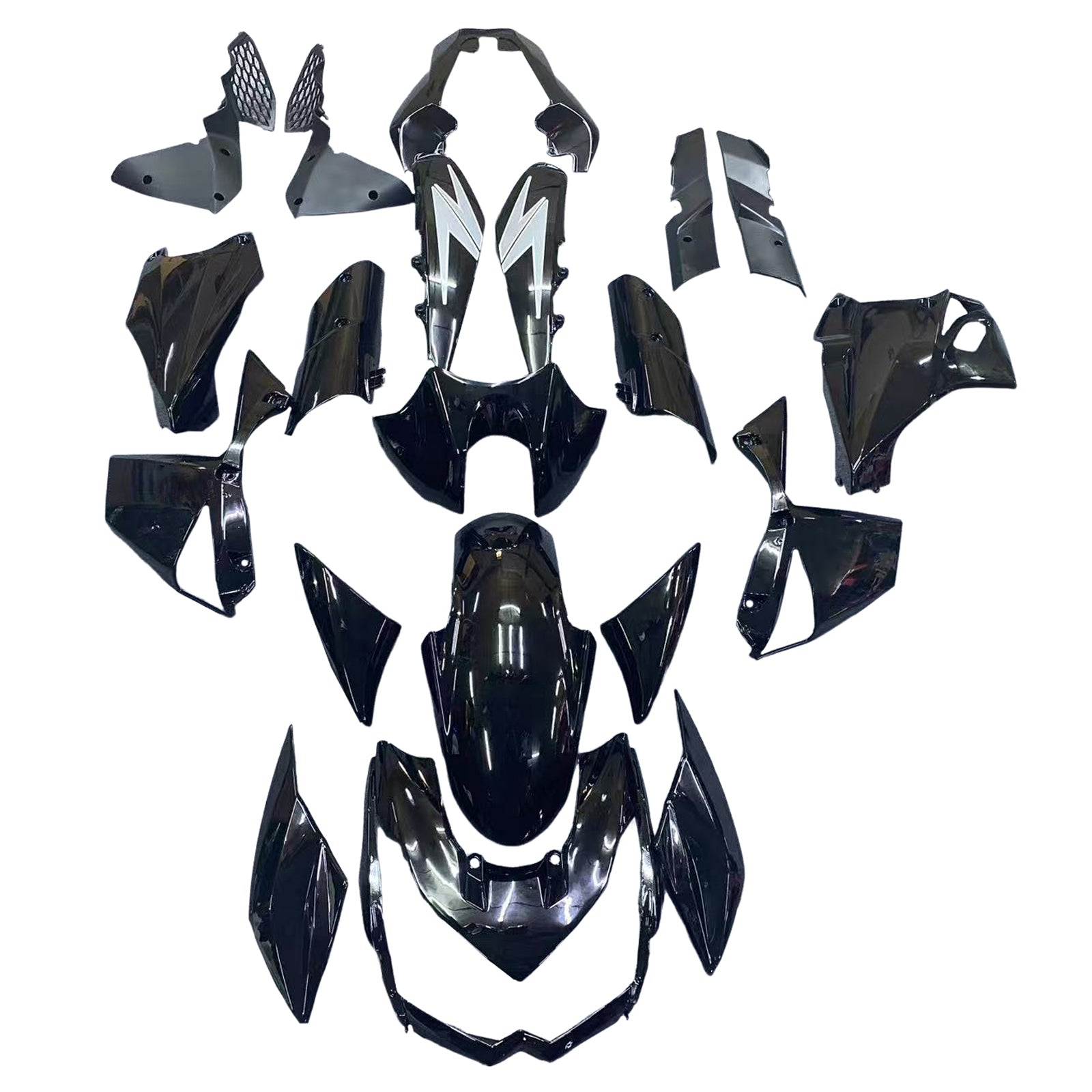 Kawasaki Z1000 2010-2013 Fairing Kit Bodywork Plastic ABS