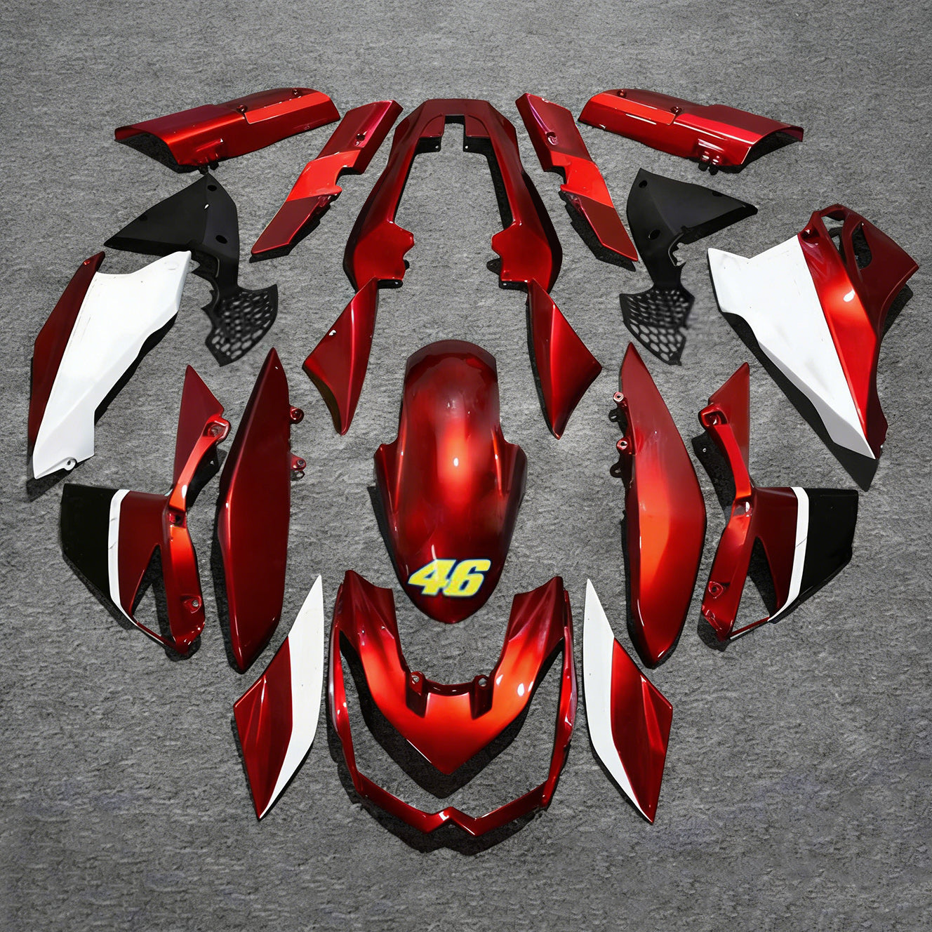 Kawasaki Z1000 2010-2013 Fairing Kit Bodywork Plastic ABS