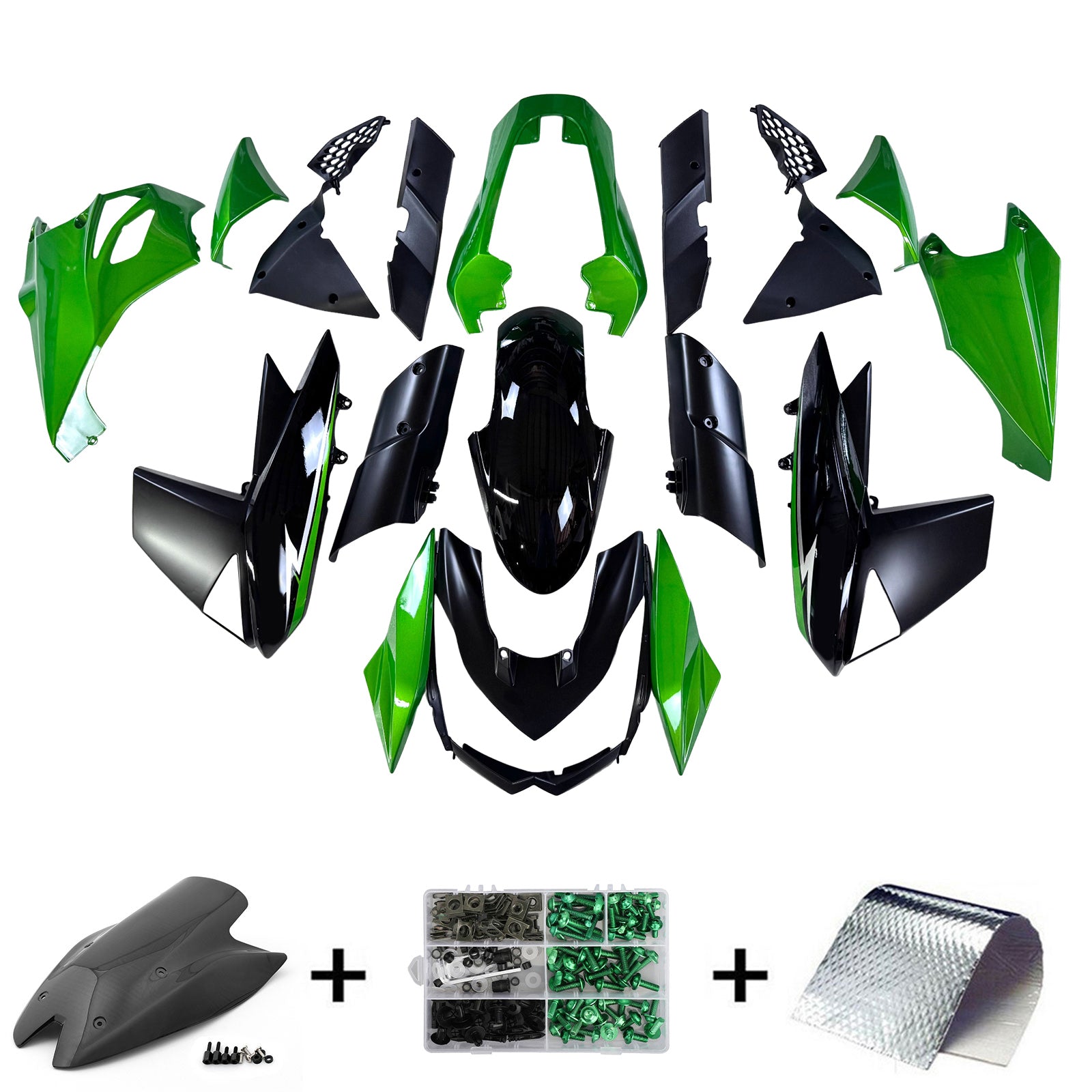 Kawasaki Z1000 2010-2013 Fairing Kit Bodywork Plastic ABS