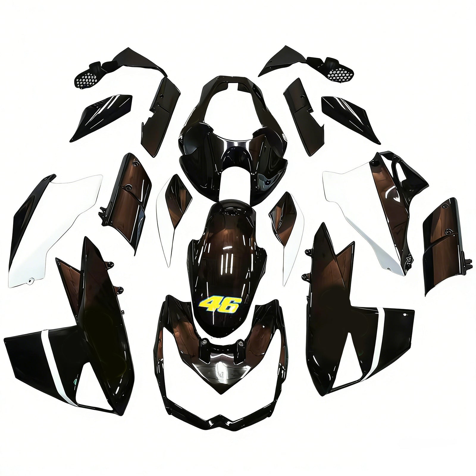 Kawasaki Z1000 2010-2013 Fairing Kit Bodywork Plastic ABS