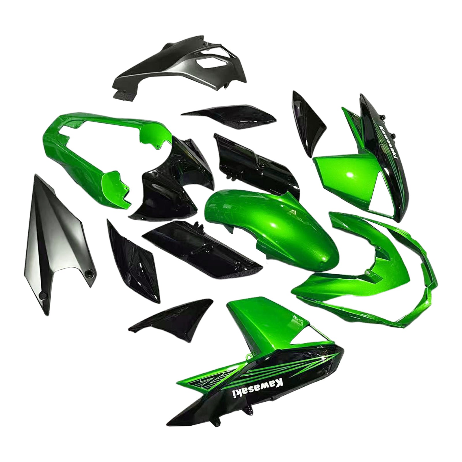 Kawasaki Z1000 2010-2013 Fairing Kit Bodywork Plastic ABS