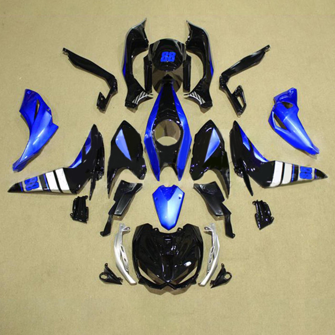 Kawasaki Z1000 2014-2017 Fairing Kit Bodywork Plastic ABS