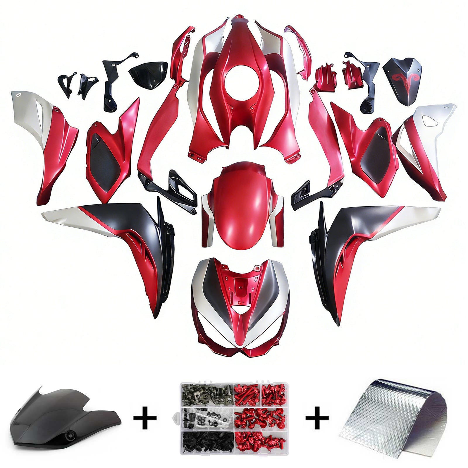 Kawasaki Z1000 2014-2017 Fairing Kit Bodywork Plastic ABS