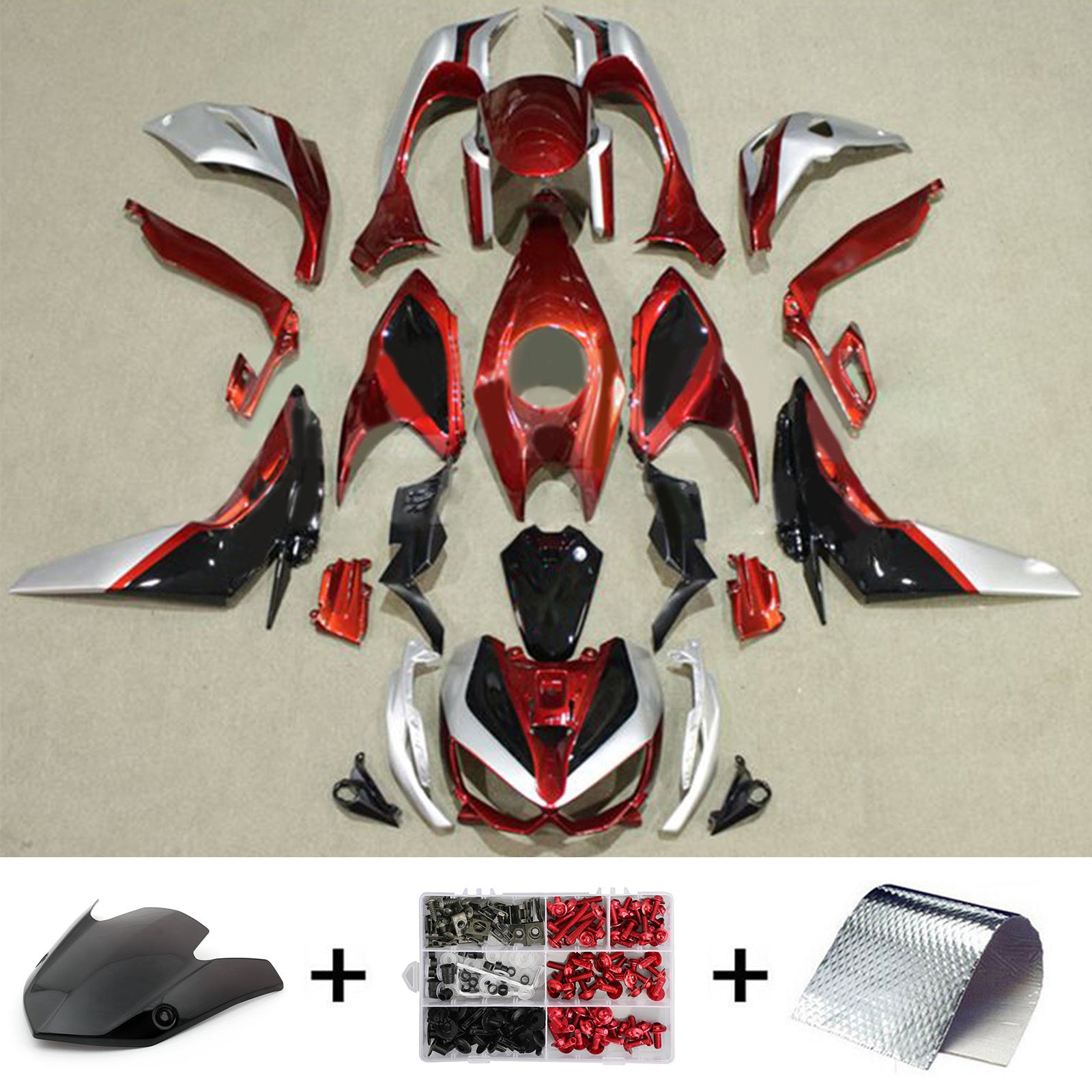 Kawasaki Z1000 2014-2017 Fairing Kit Bodywork Plastic ABS
