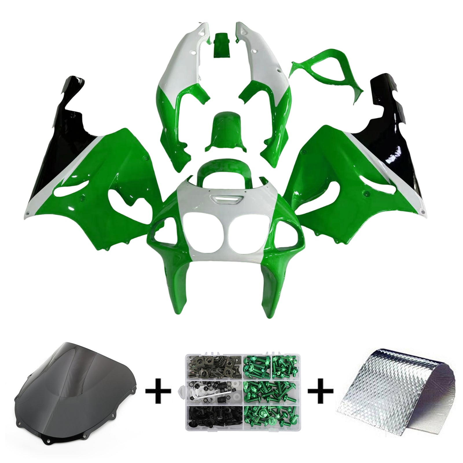 Kawasaki ZX-7R 1996-2003 Fairing Kit Bodywork Plastic ABS