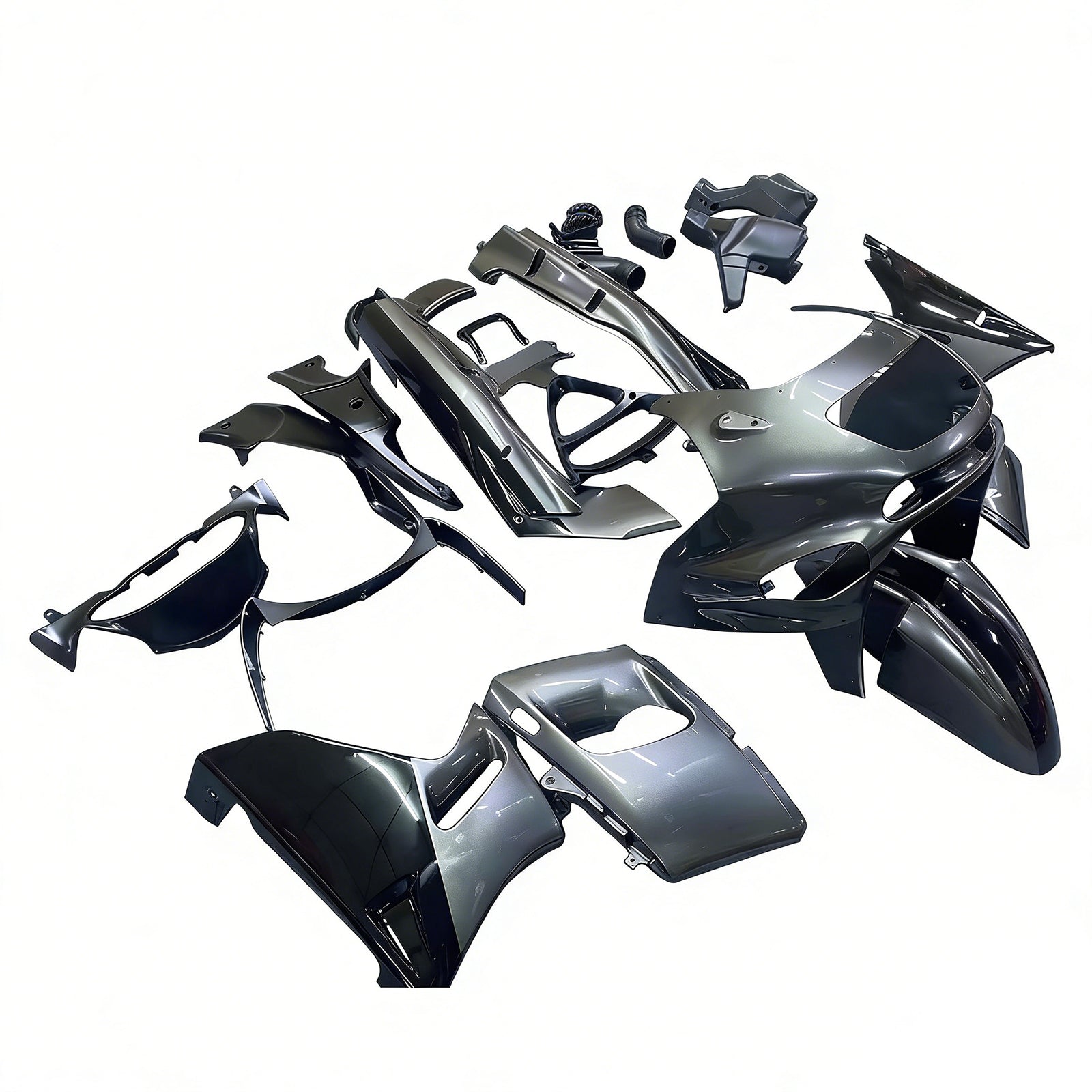 Kawasaki ZZR400 1993-2007 ZZR600 1998-2003 Fairing Kit Bodywork Plastic ABS