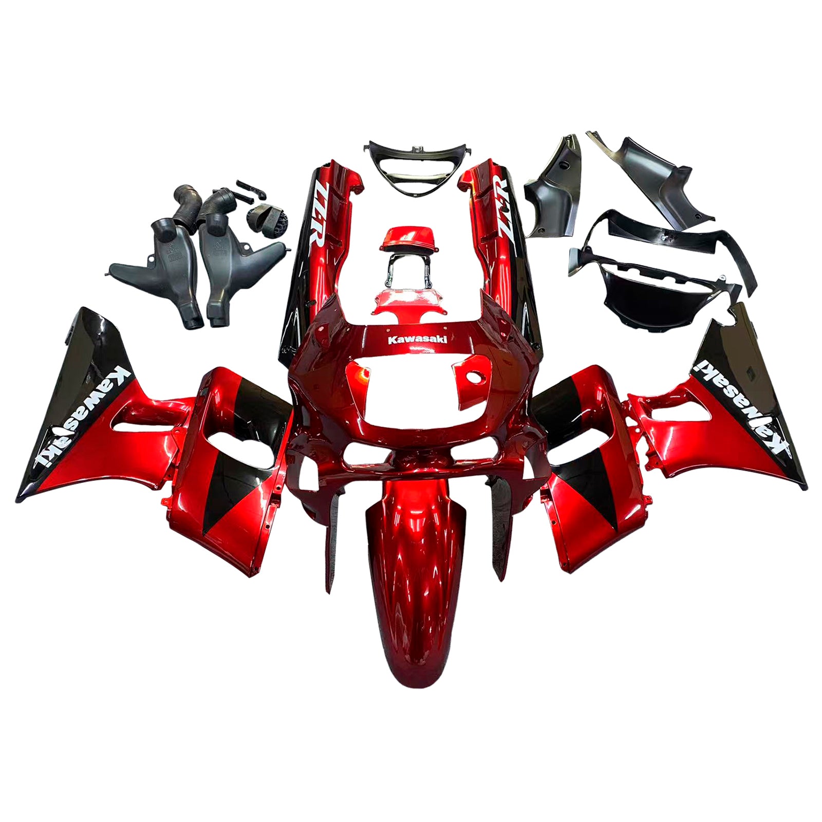 Kawasaki ZZR400 1993-2007 ZZR600 1998-2003 Fairing Kit Bodywork Plastic ABS