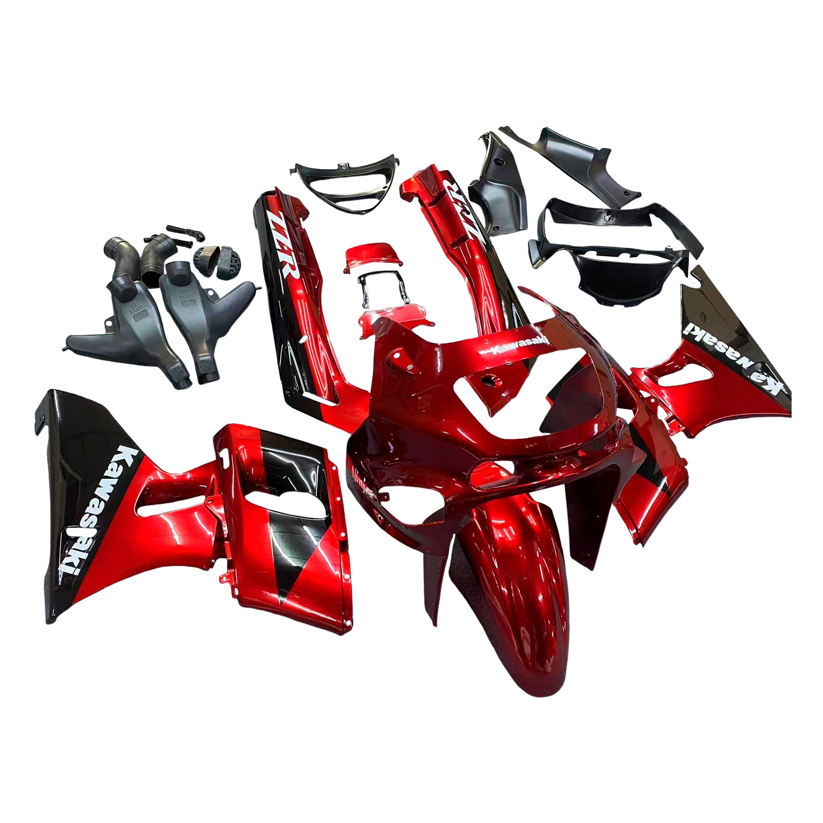 Kawasaki ZZR400 1993-2007 ZZR600 1998-2003 Fairing Kit Bodywork Plastic ABS