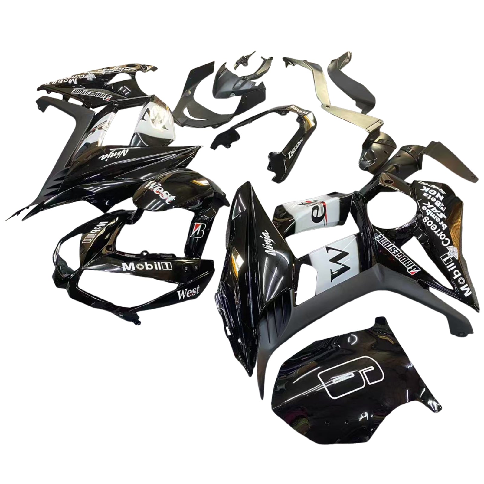 Kawasaki Z1000SX 2010-2015 Fairing Kit Bodywork Plastic ABS