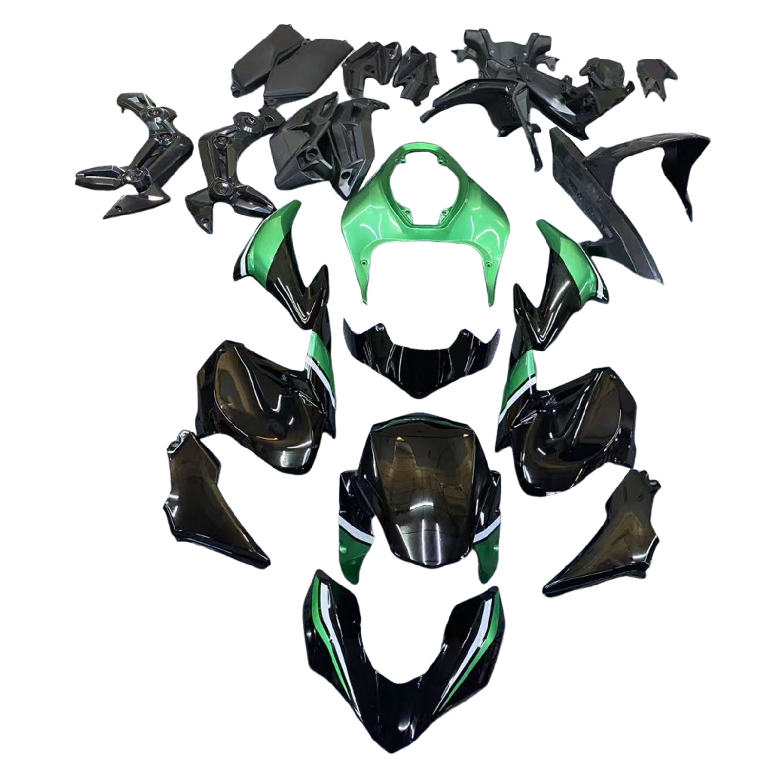 Injection Fairing Kit Bodywork Plastic ABS fit For Kawasaki Z900 2017-2019
