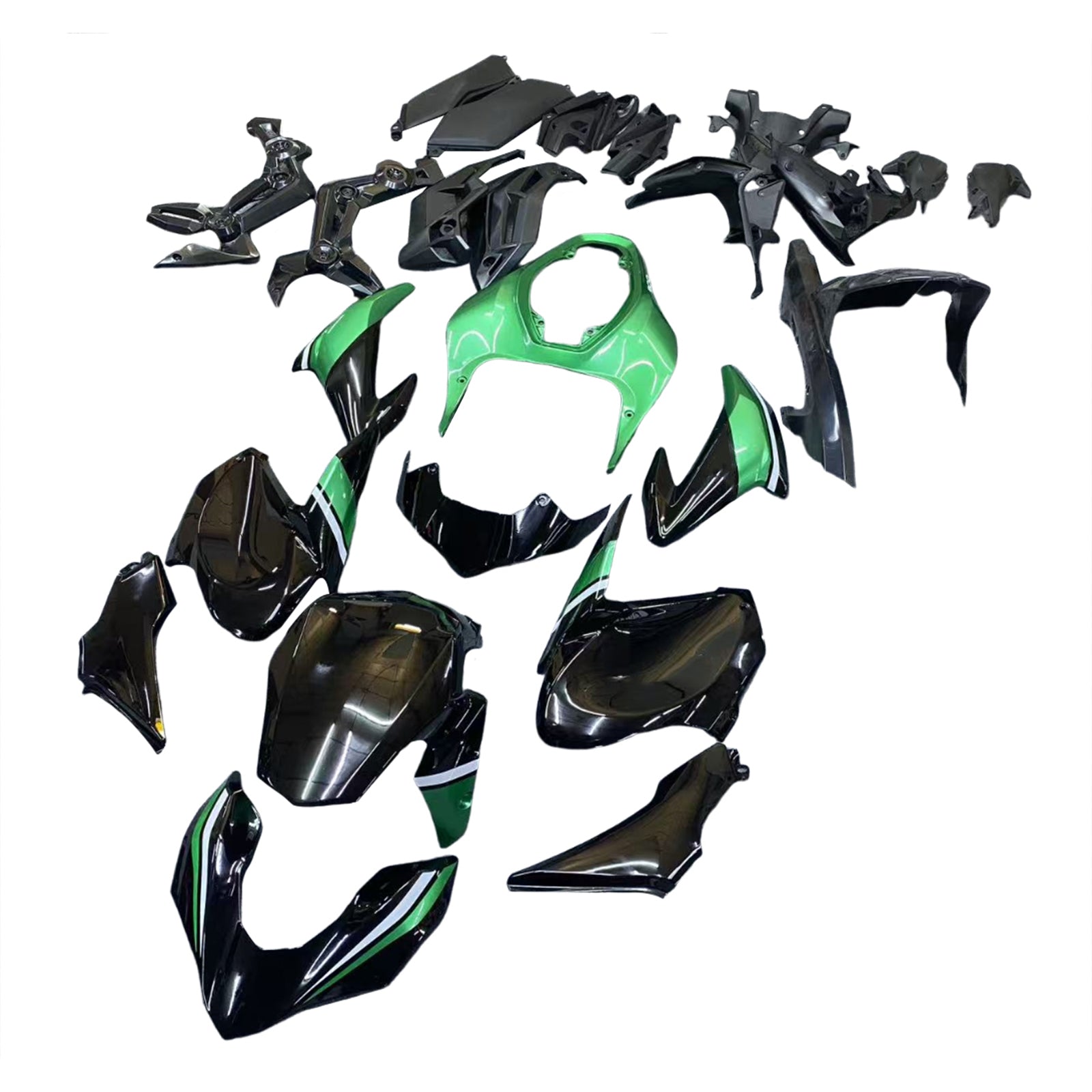 Injection Fairing Kit Bodywork Plastic ABS fit For Kawasaki Z900 2017-2019