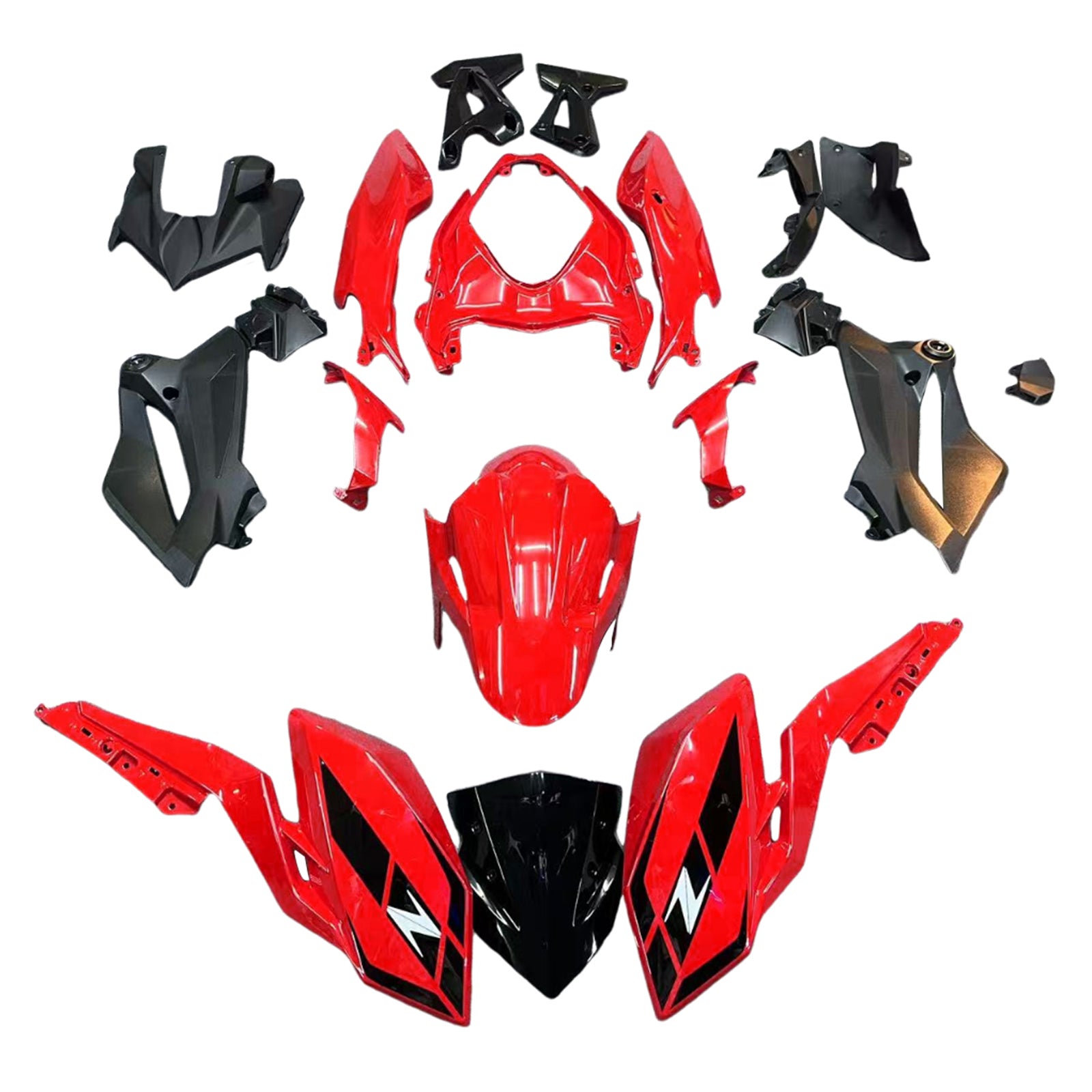Kawasaki Z400 2018-2024 Fairing Kit Bodywork Plastic ABS