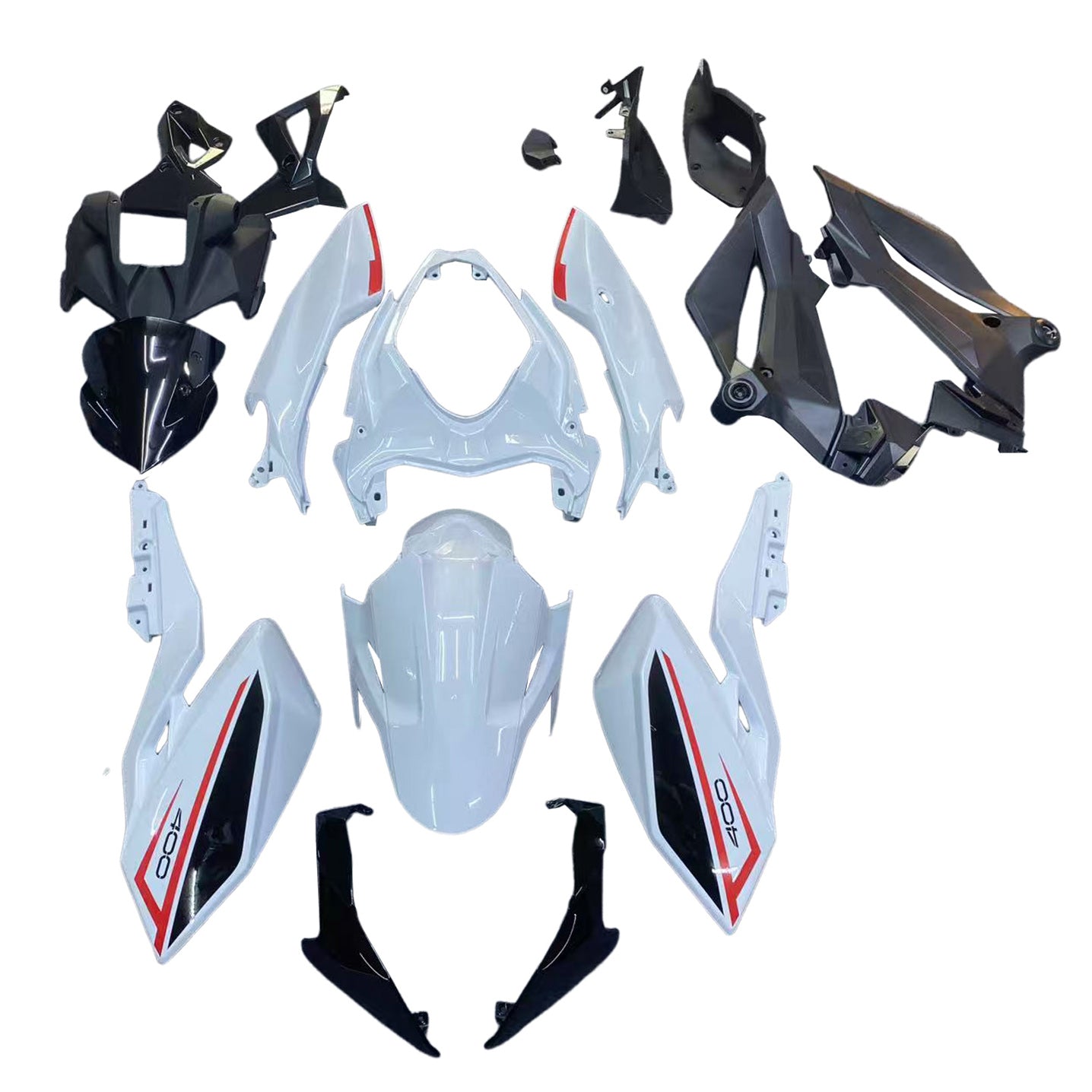 Kawasaki Z400 2018-2024 Fairing Kit Bodywork Plastic ABS