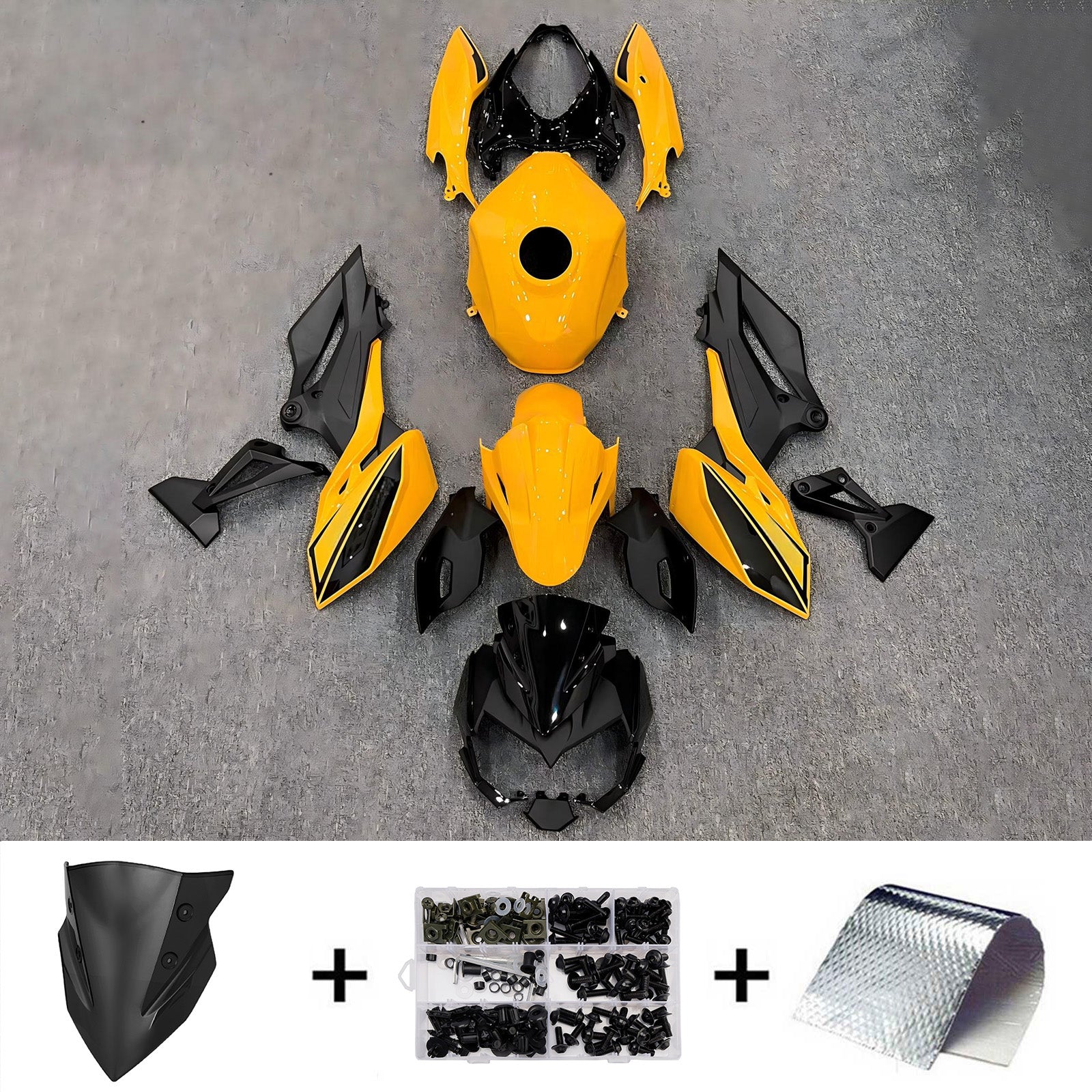 Injection Fairing Kit Bodywork Plastic ABS fit For Kawasaki Z400 2018-2024