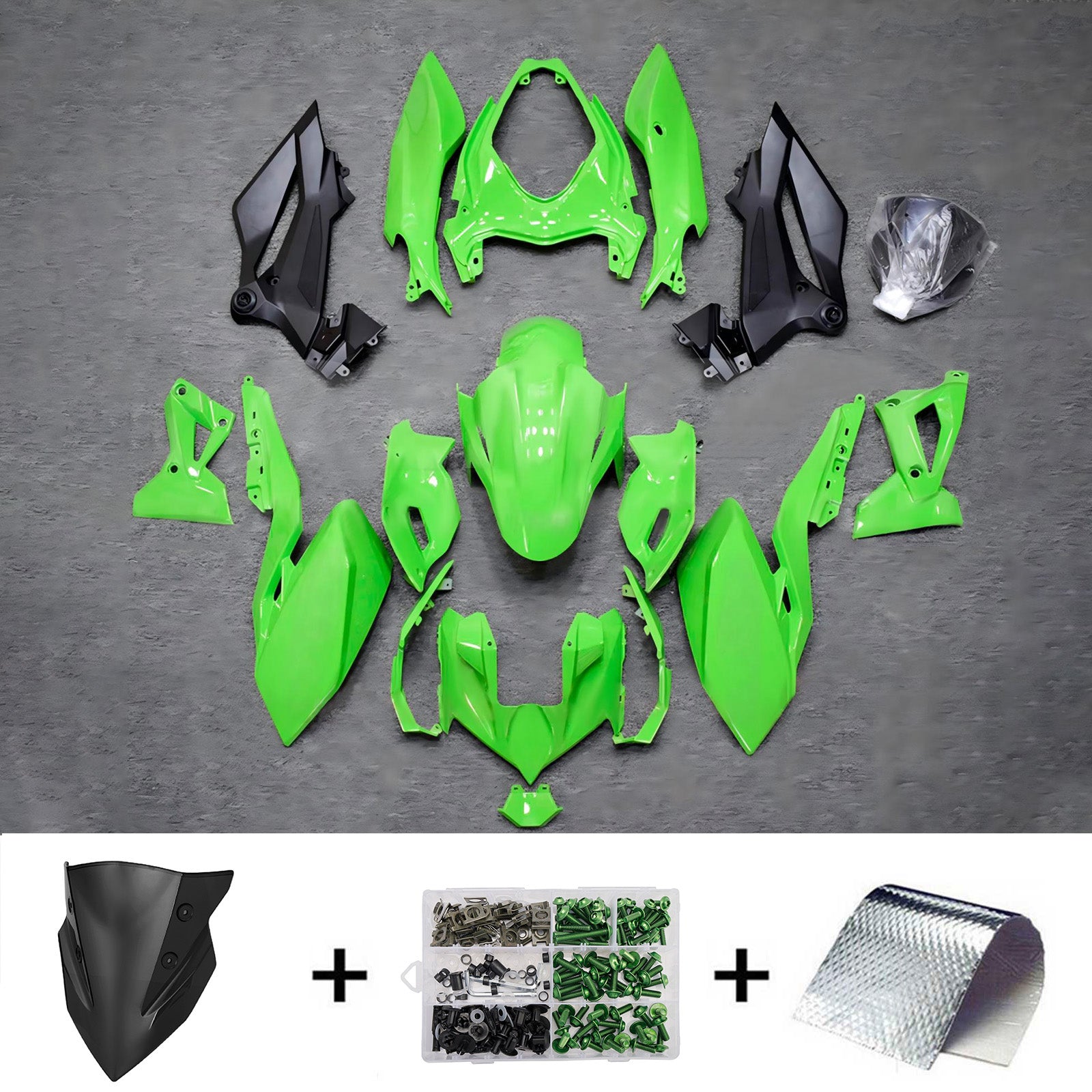 Injection Fairing Kit Bodywork Plastic ABS fit For Kawasaki Z400 2018-2024