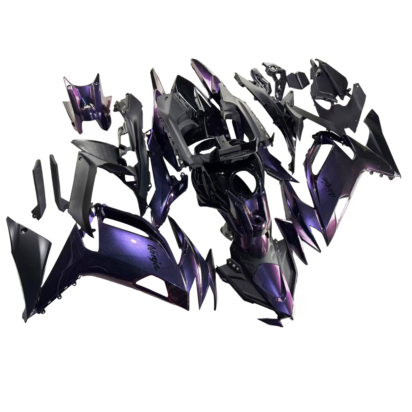Injection Fairing Kit Bodywork ABS fit For Kawasaki ER-6F Ninja650 2020-2025