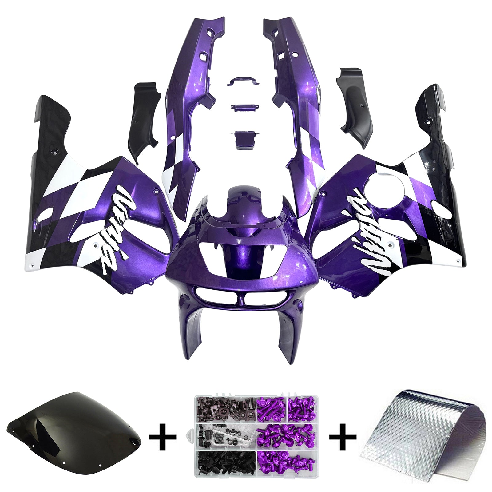 Kawasaki ZX-6R 1994-1997 Kit Carenado Carrocería Plástico ABS