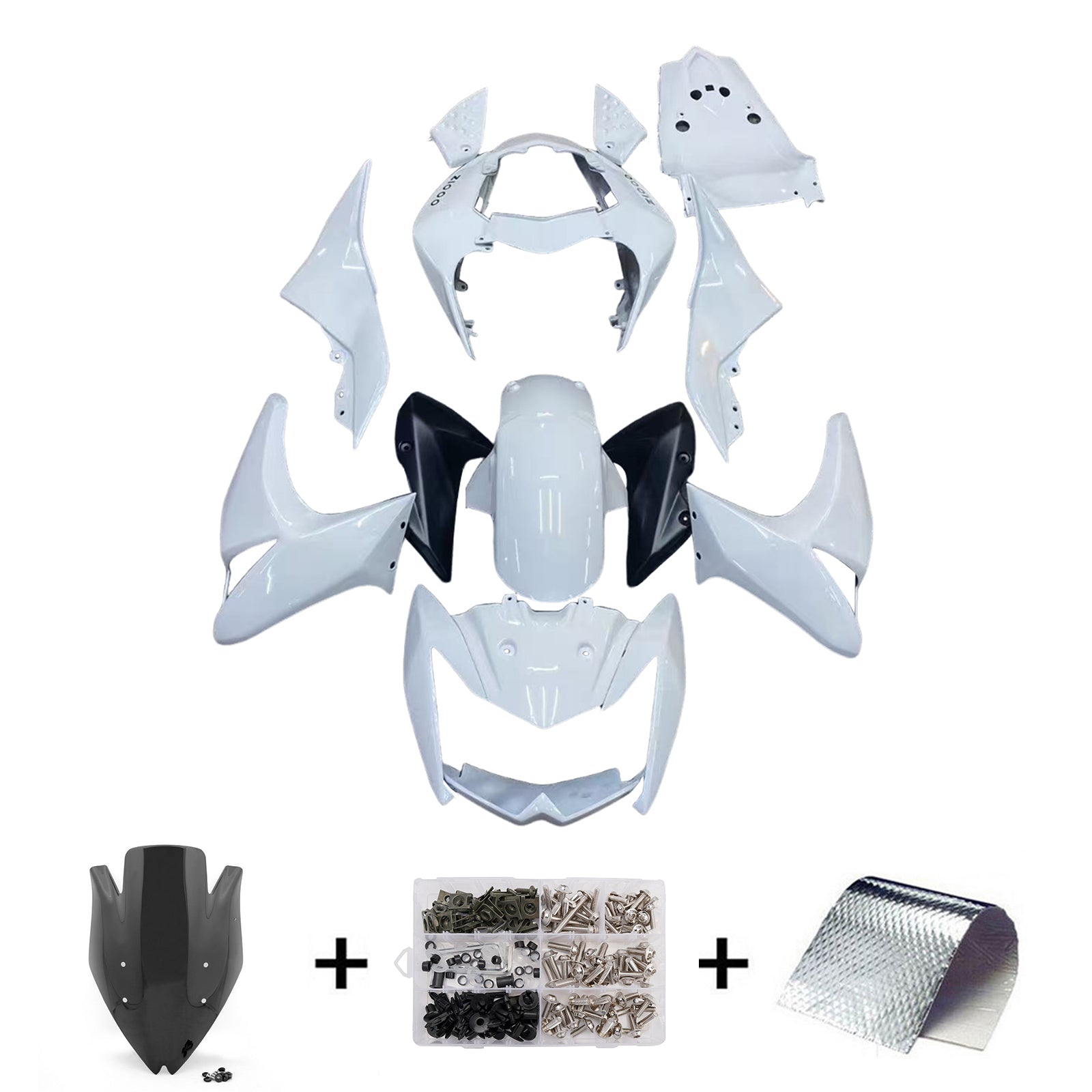 Kawasaki Z1000 2003-2006 Fairing Kit Bodywork Plastic ABS