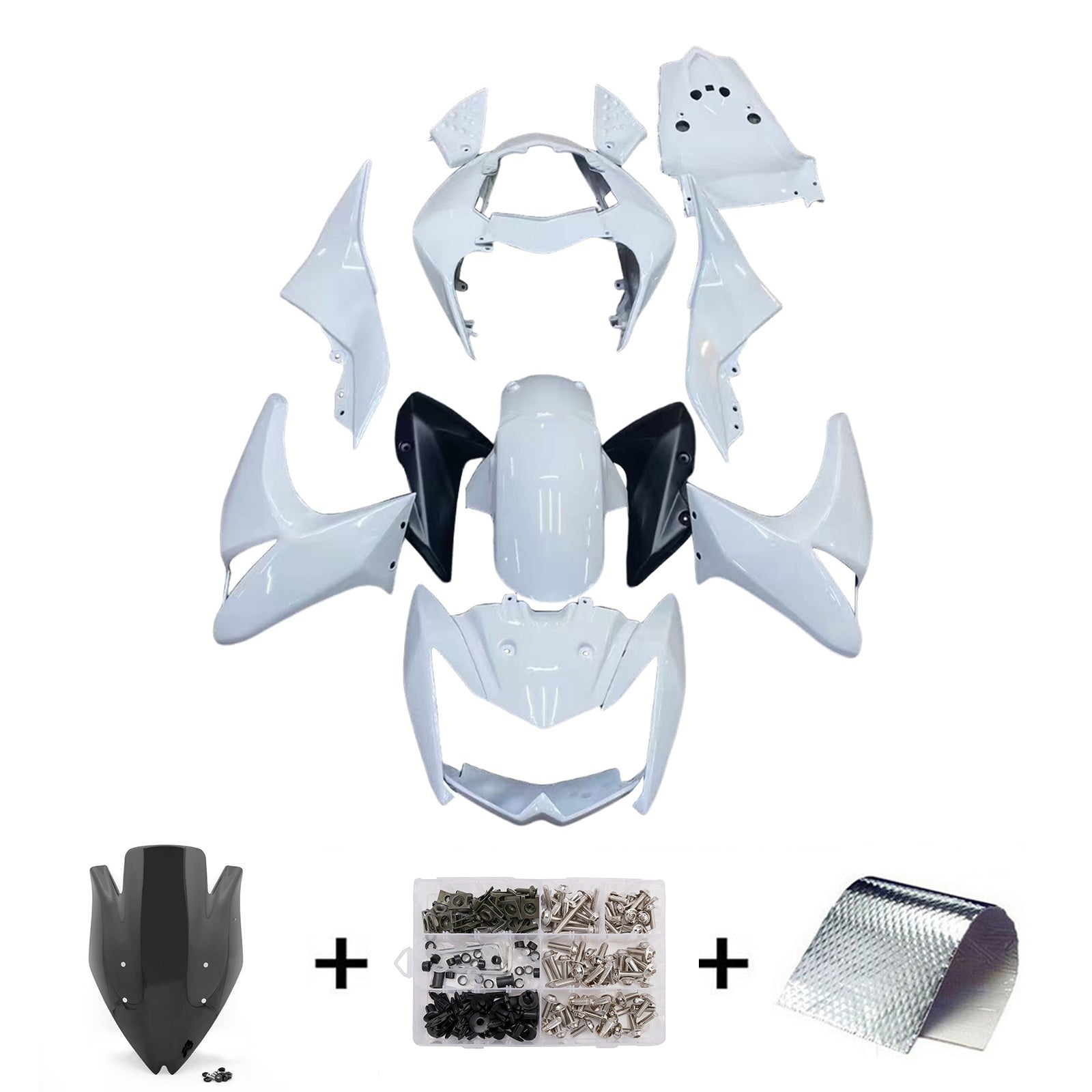 Kawasaki Z1000 2003-2006 Fairing Kit Bodywork Plastic ABS