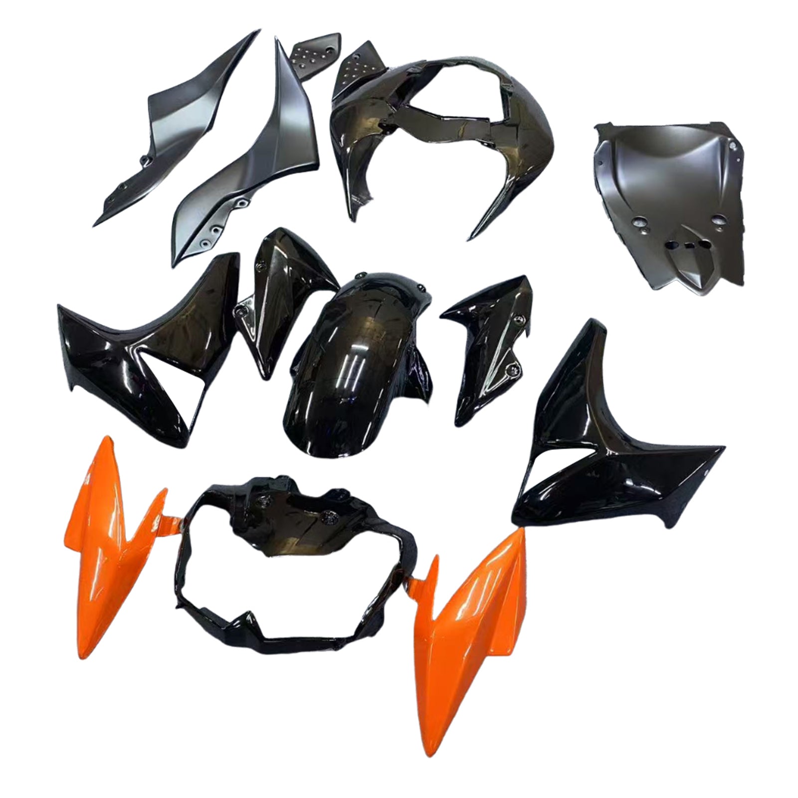 Kawasaki Z1000 2007-2009 Fairing Kit Bodywork Plastic ABS