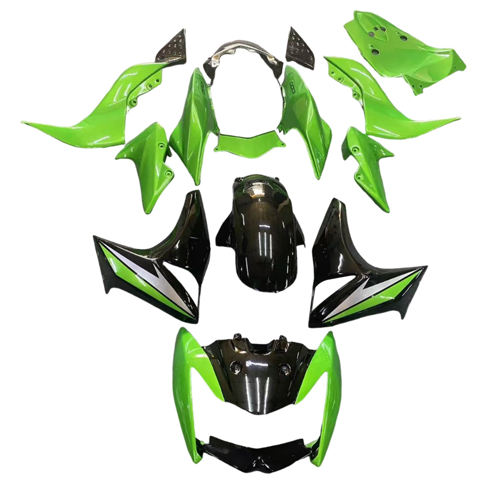 Kawasaki Z1000 2007-2009 Fairing Kit Bodywork Plastic ABS