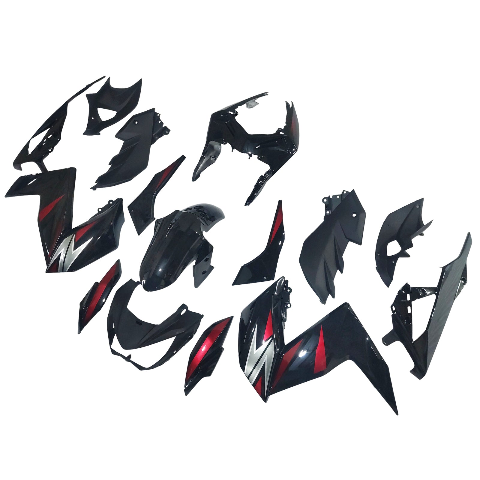 Kawasaki Z250 Z300 2015-2016 Fairing Kit Bodywork Plastic ABS