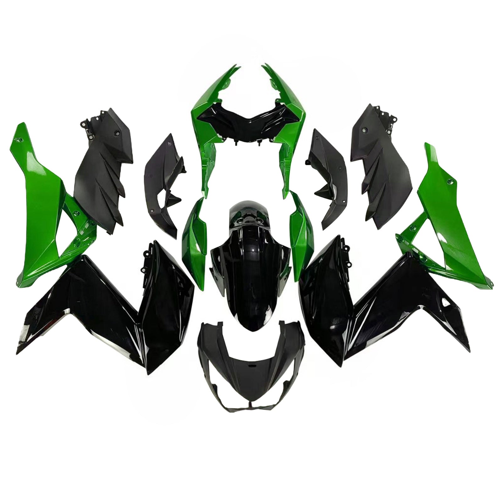 Kawasaki Z250 Z300 2015-2016 Fairing Kit Bodywork Plastic ABS