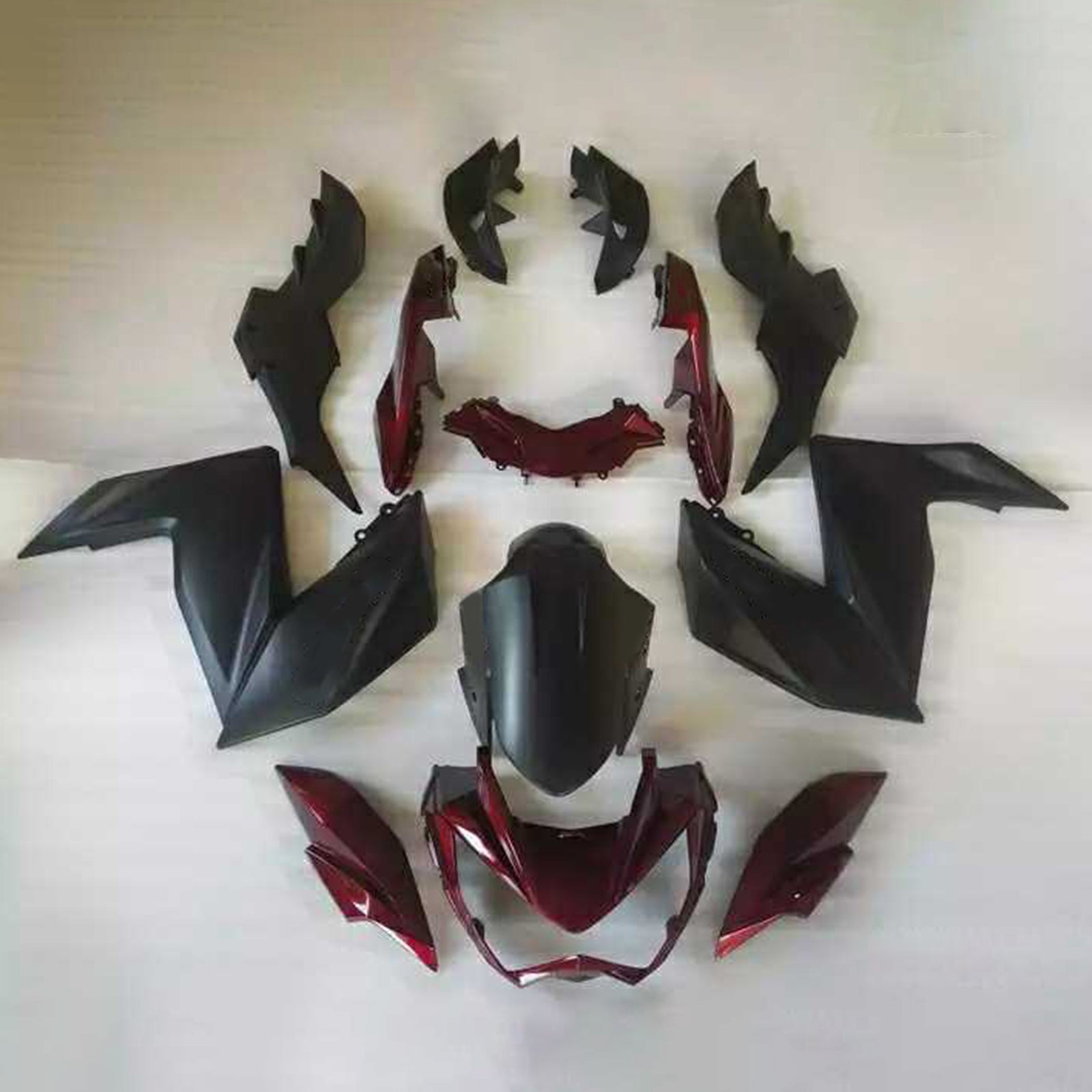 Kawasaki Z250 Z300 2015-2016 Fairing Kit Bodywork Plastic ABS