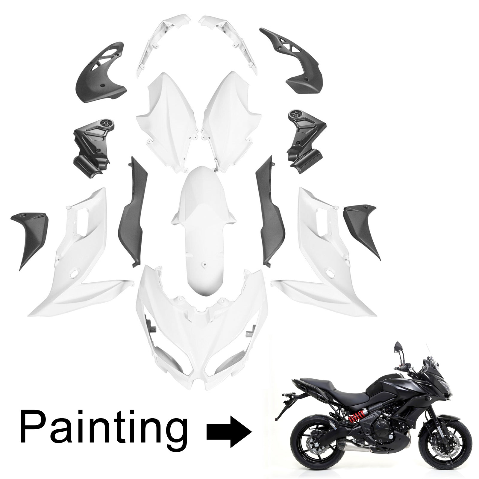 Kawasaki Versys 650 2015-2021 Fairing Kit