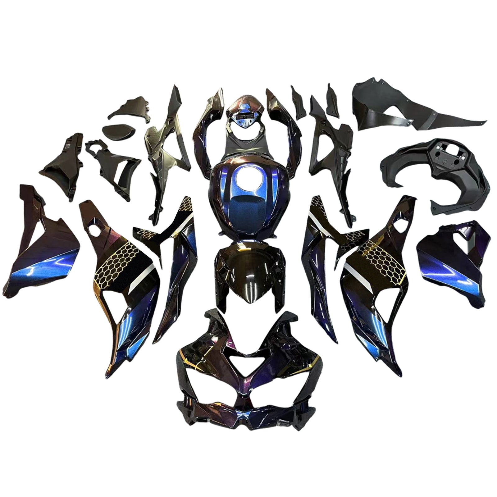 Injection Fairing Kit Bodywork ABS fit For Kawasaki Ninja ZX-25R 2019-2025