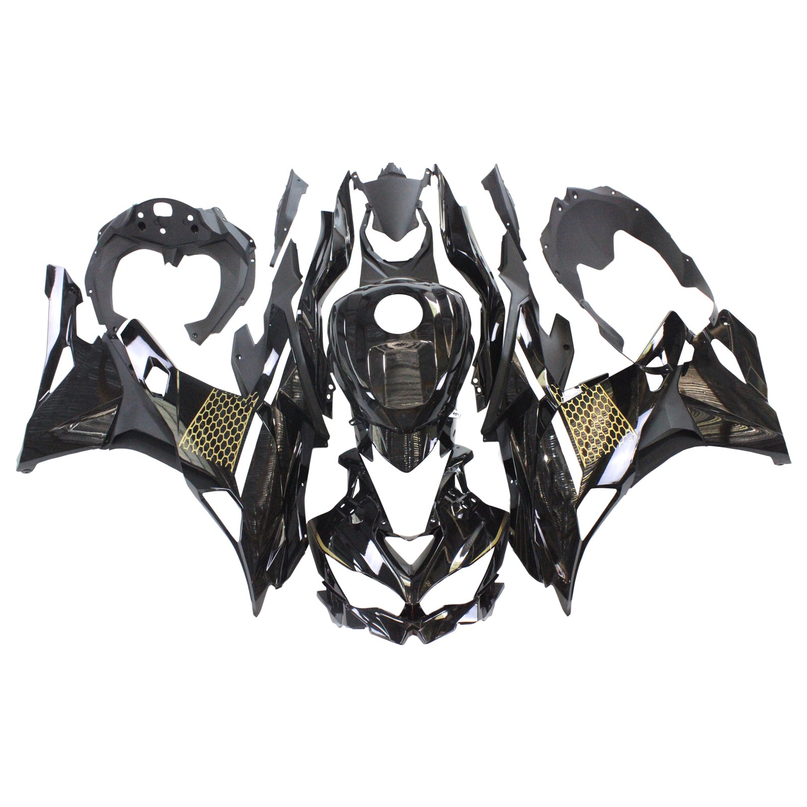 Amotopart Kawasaki Ninja ZX-25R 2020-2021 Fairing Kit Bodywork ABS