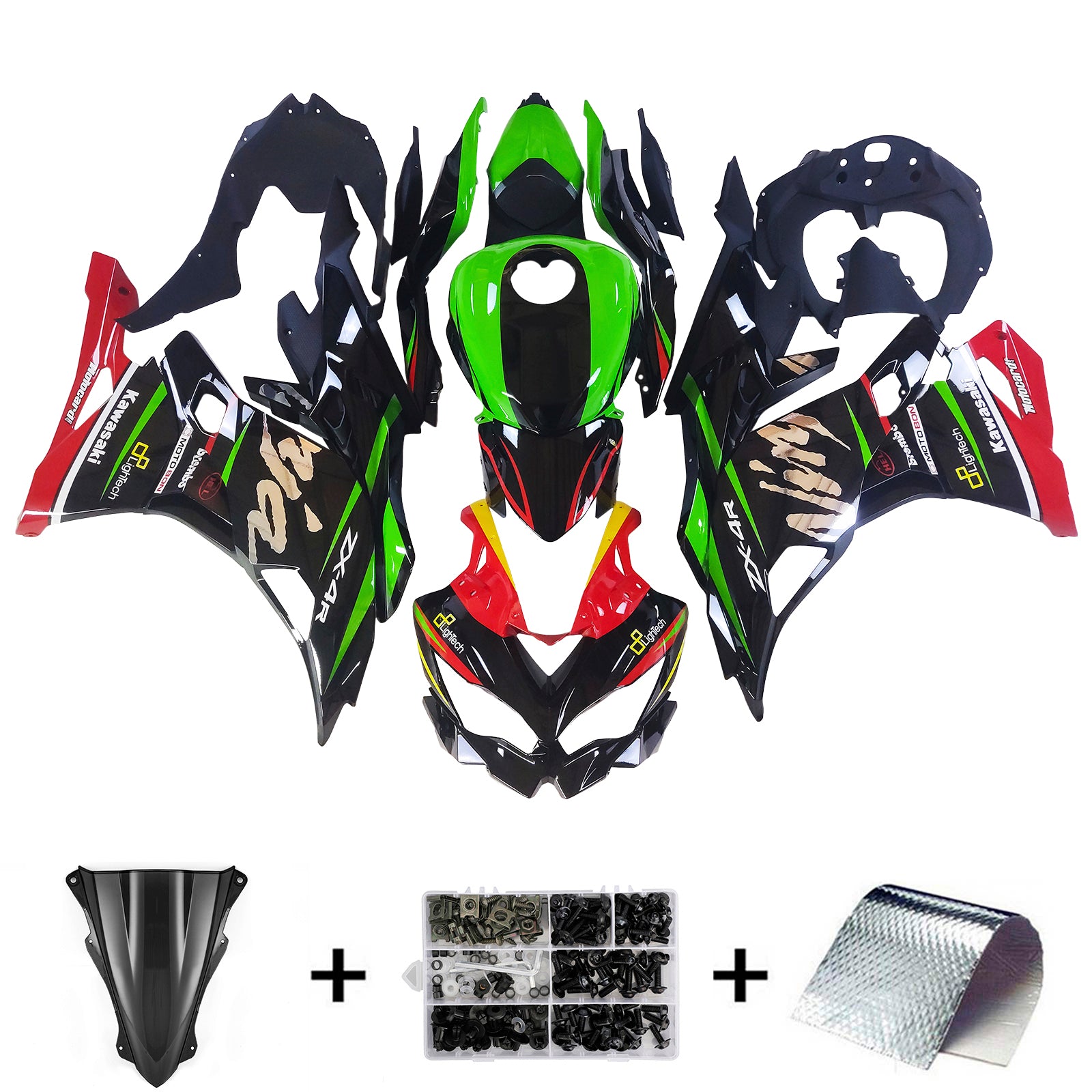 Kawasaki Ninja ZX-25R ZX-4R ZX-4RR 2019-2024 Fairing Kit