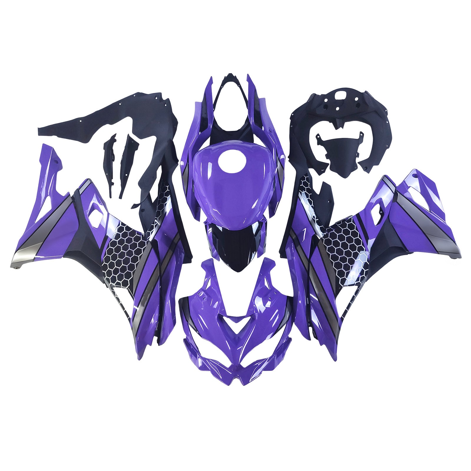 Injection Fairing Kit fit For Kawasaki Ninja ZX-25R ZX-4R ZX-4RR 2019-2025