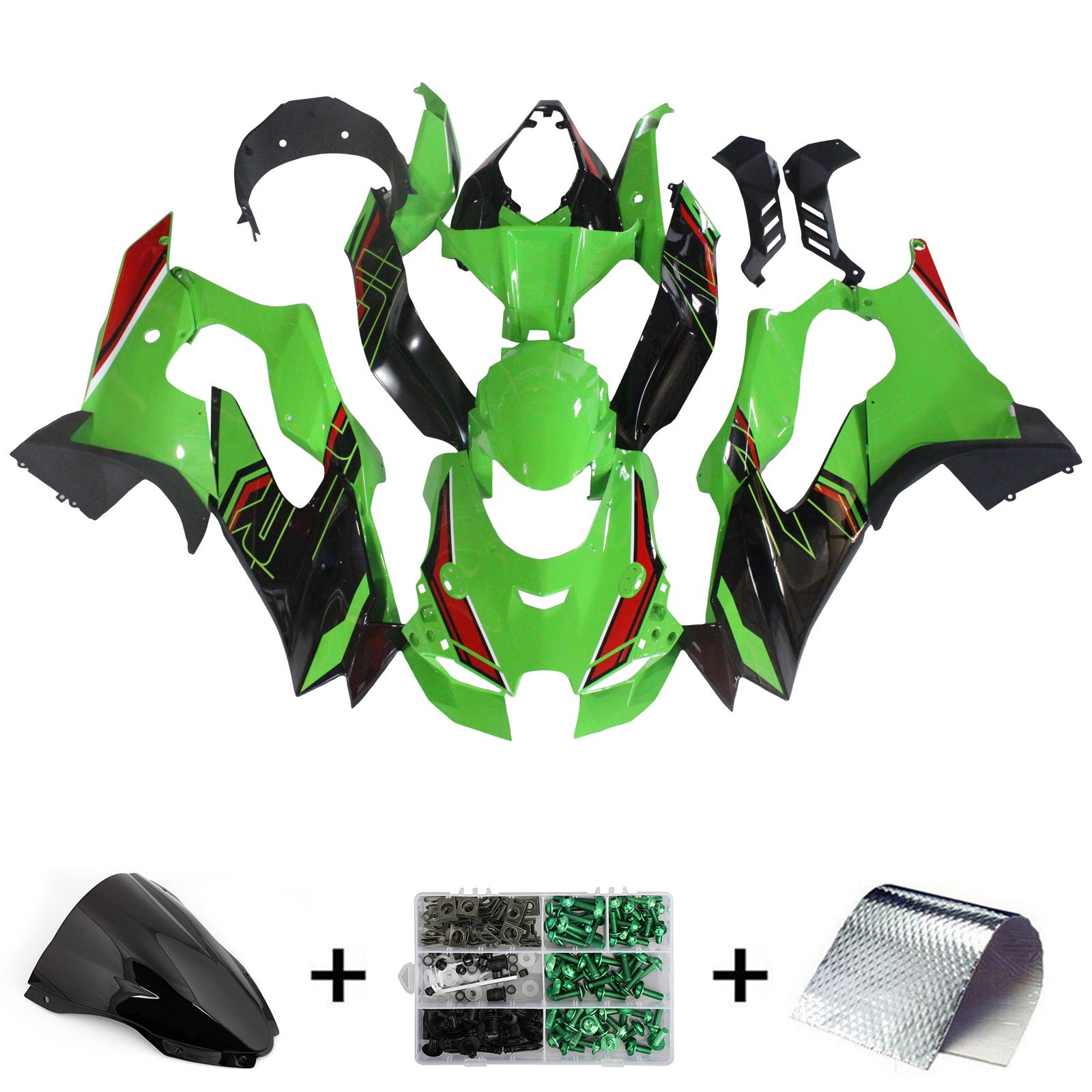 Kawasaki ZX-10R ZX-10RR 2021-2024 Fairing Kit Bodywork ABS