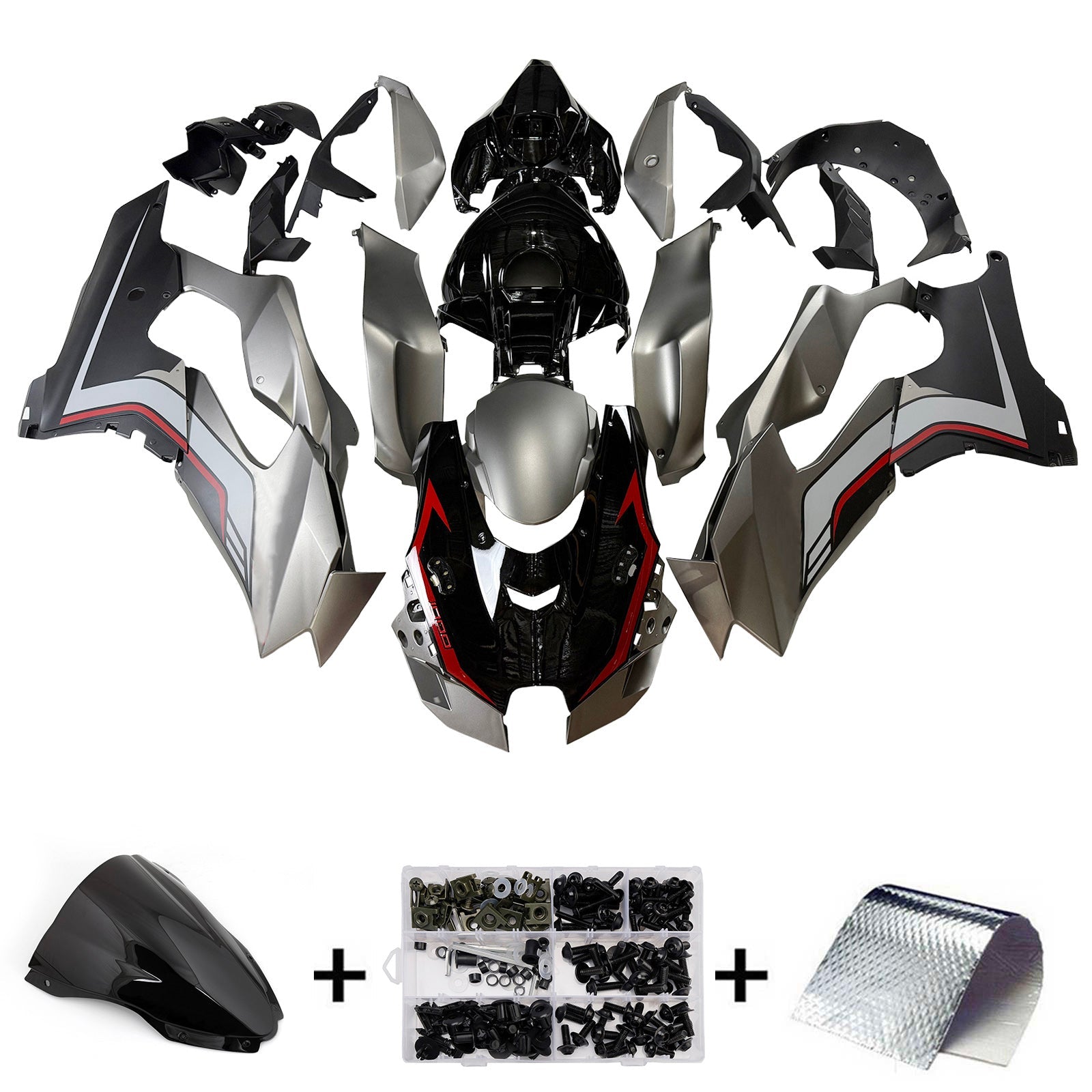 Kawasaki ZX-10R ZX-10RR 2021-2024 Kit Carenado Carrocería ABS