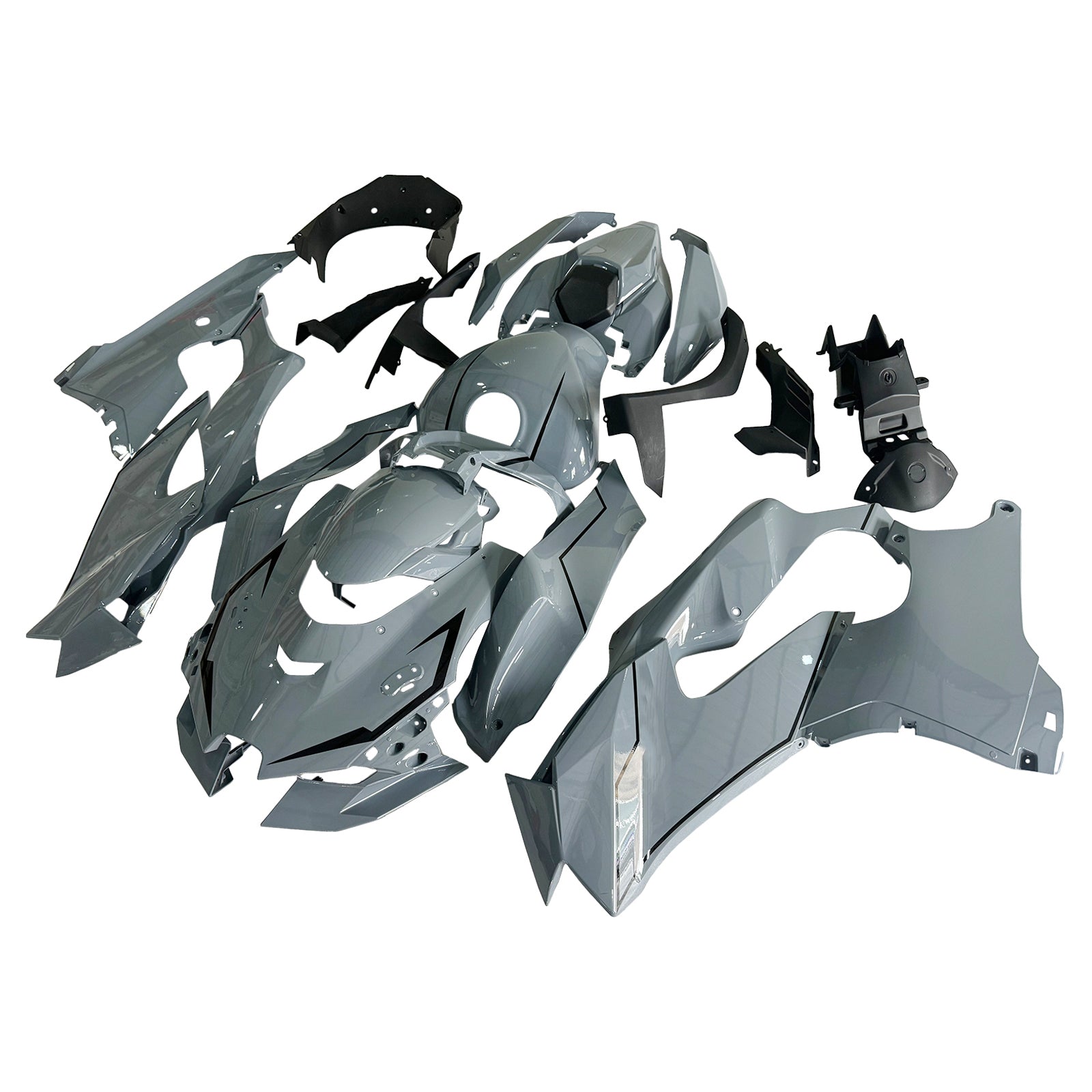 가와사키 ZX-10R ZX-10RR 2021-2025 페어링 키트 차체 복근