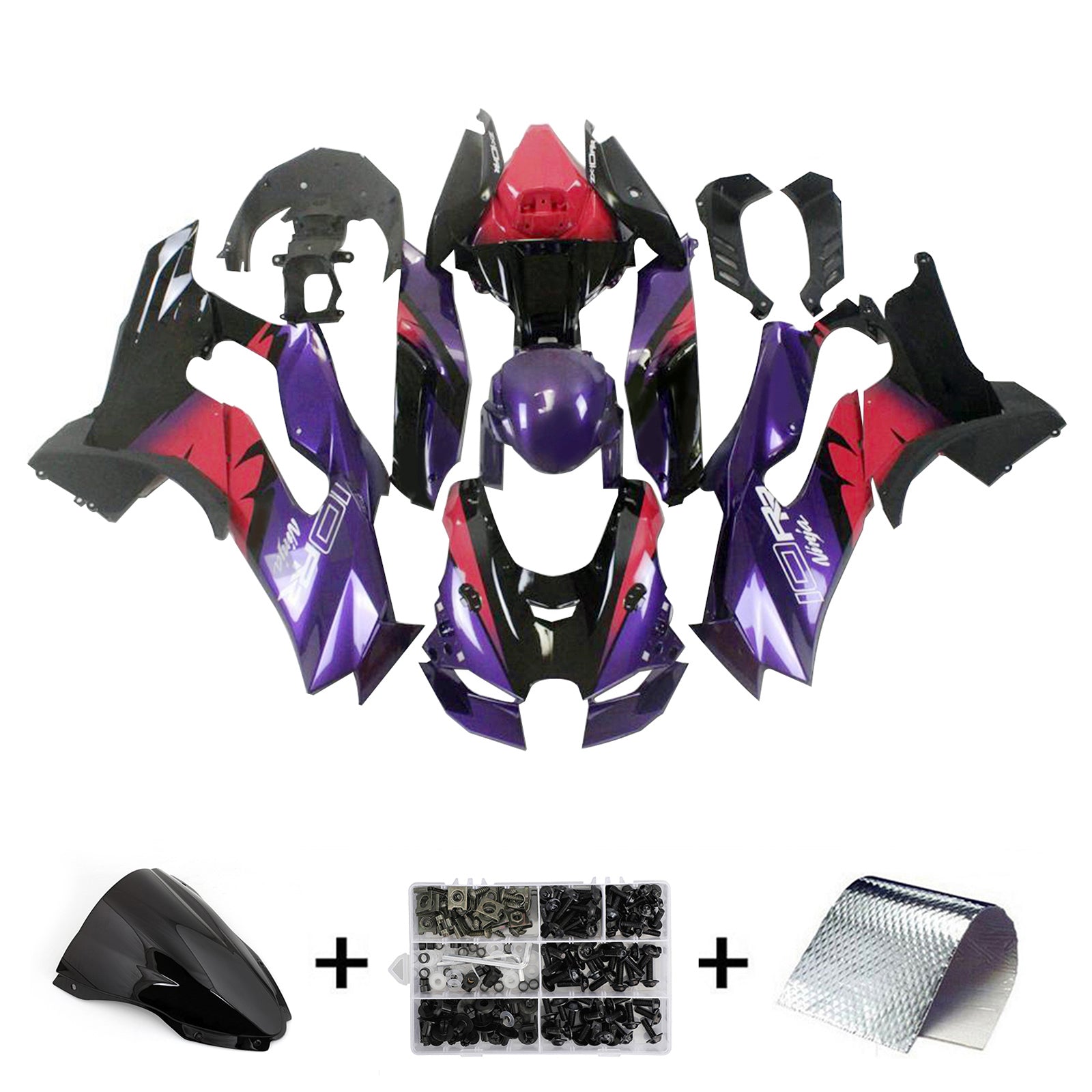 Kawasaki ZX-10R ZX-10RR 2021-2025 Fairing Kit Bodywork ABS