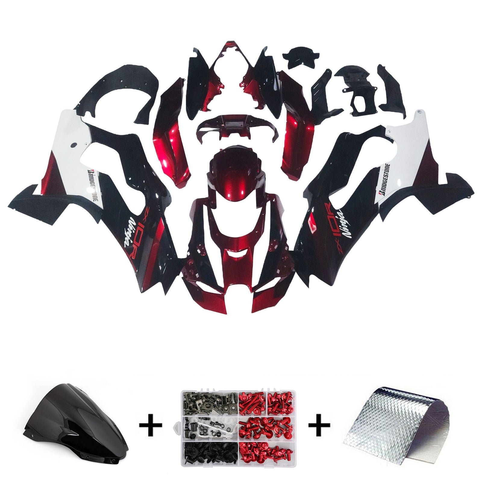Kawasaki ZX-10R ZX-10RR 2021-2025 Fairing Kit Bodywork ABS