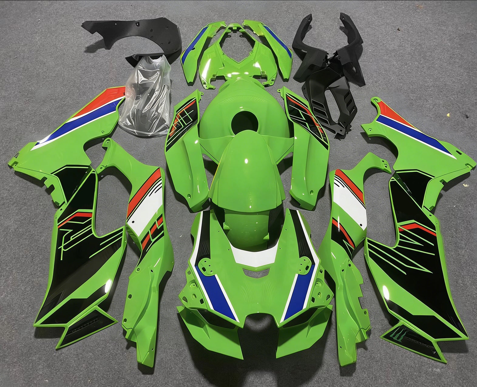 Kawasaki ZX-10R ZX-10RR 2021-2025 Fairing Kit Bodywork ABS