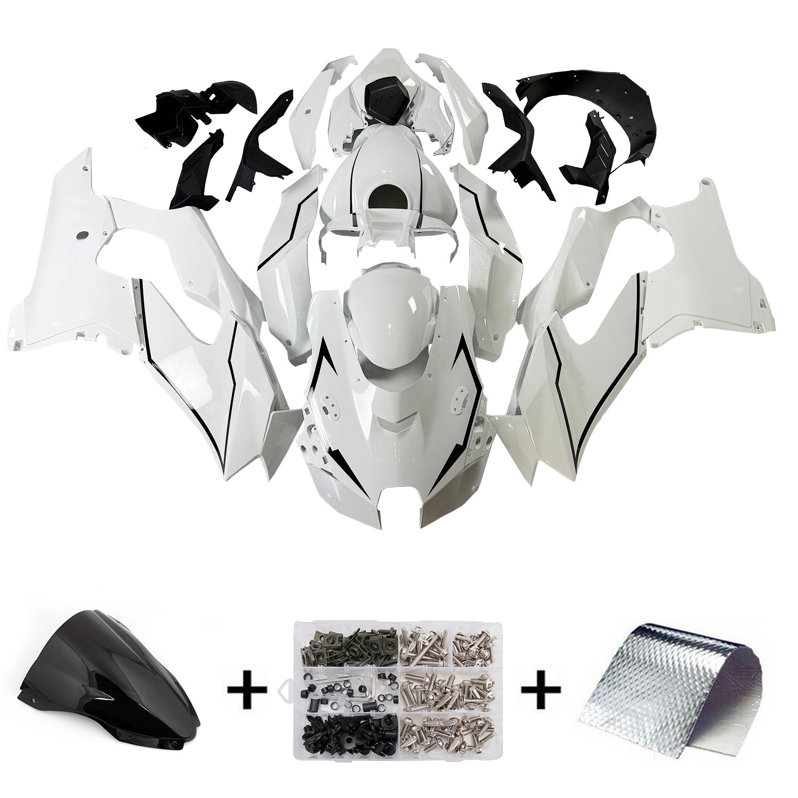 Kawasaki ZX-10R ZX-10RR 2021-2025 Fairing Kit Bodywork ABS