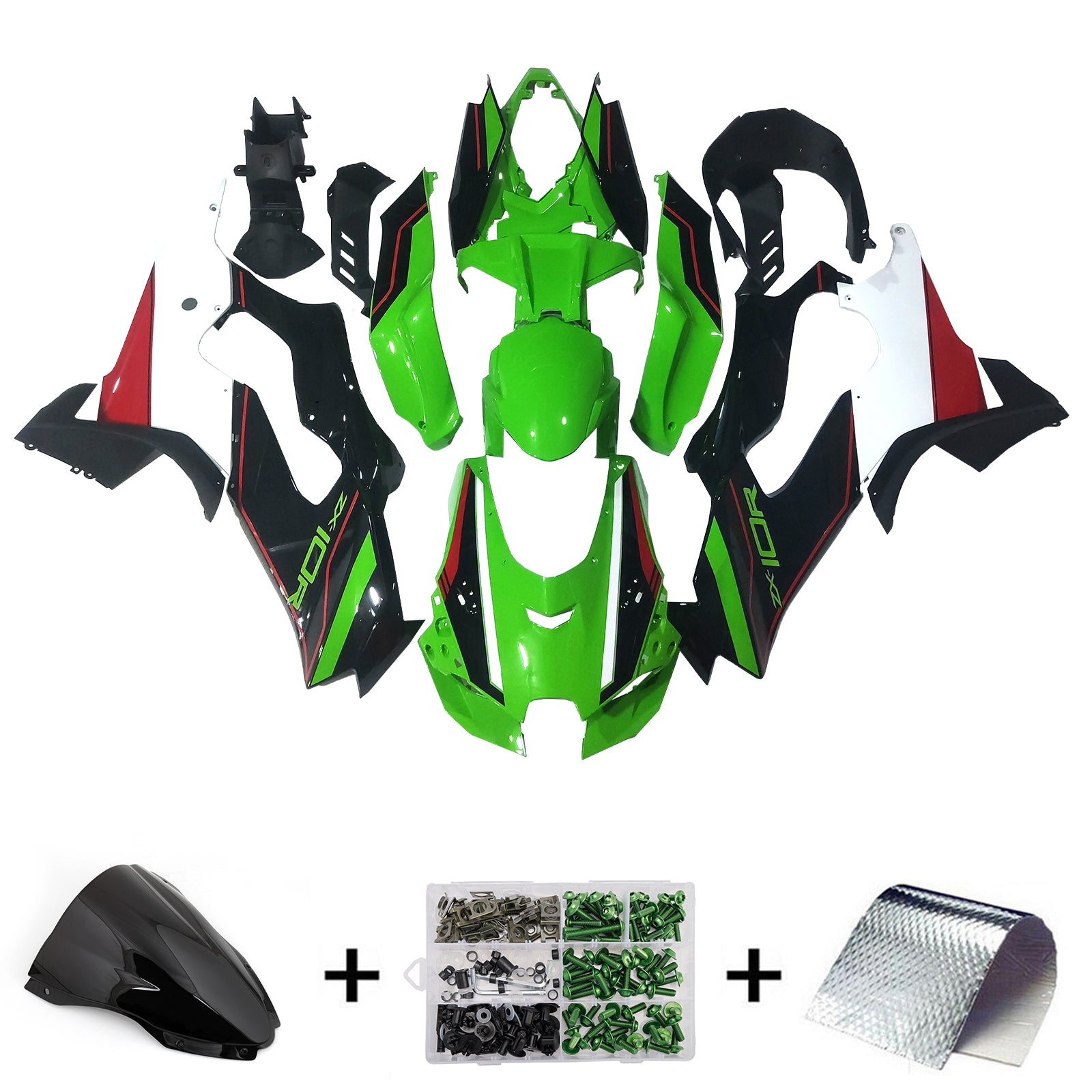 Kawasaki ZX-10R ZX-10RR 2021-2025 Fairing Kit Bodywork ABS