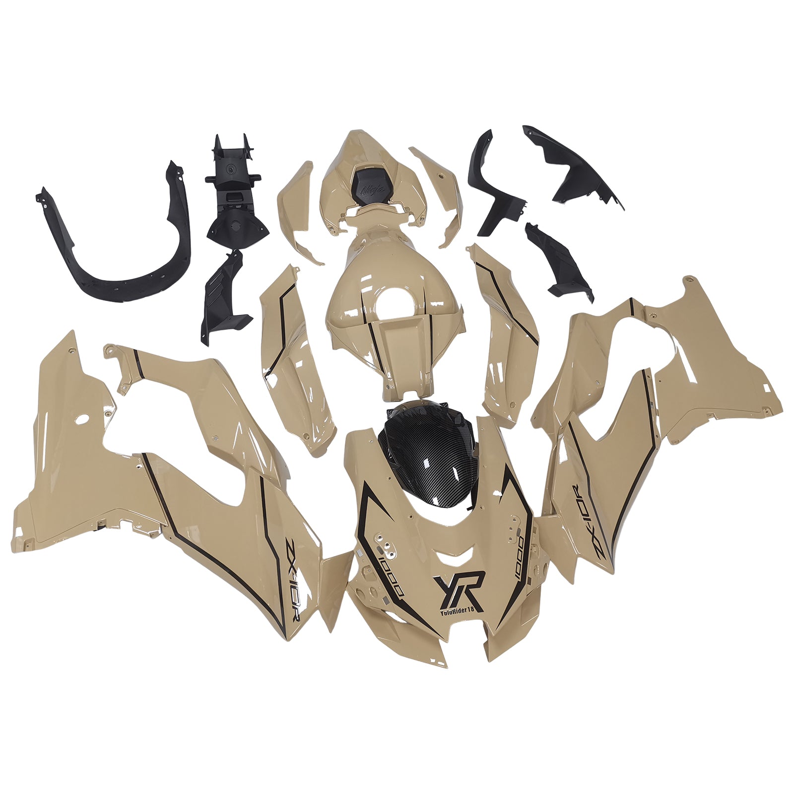 Kawasaki ZX-10R ZX-10RR 2021-2025 Fairing Kit Bodywork ABS