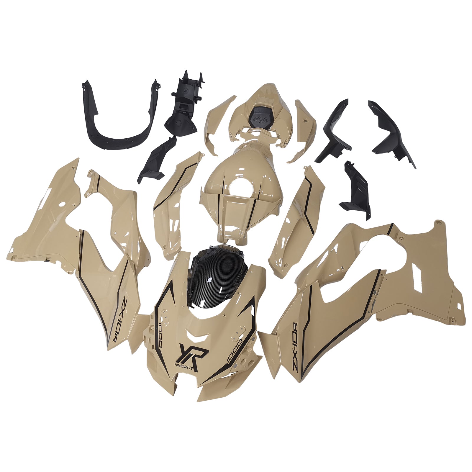 Kawasaki ZX-10R ZX-10RR 2021-2025 Fairing Kit Bodywork ABS